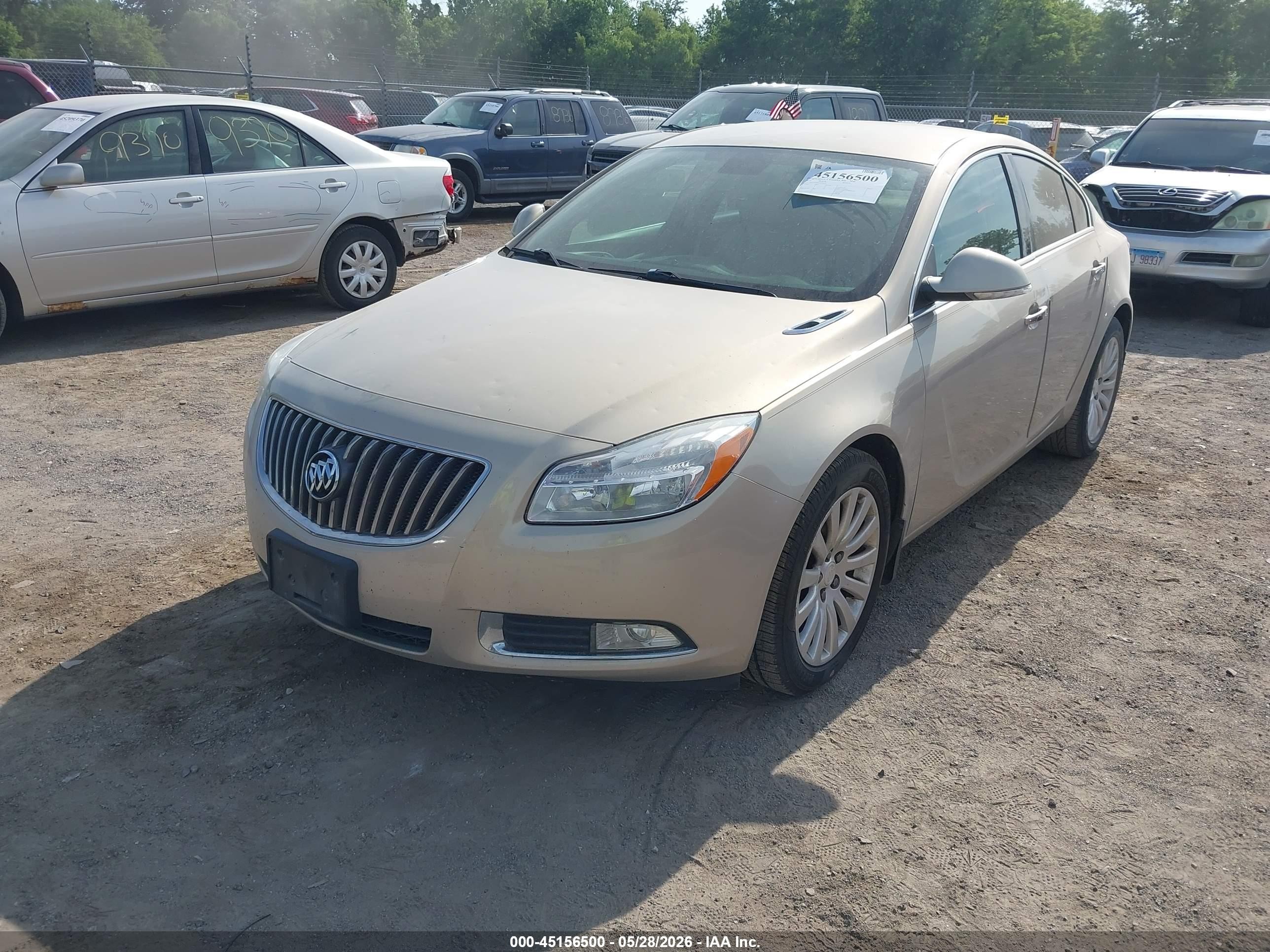 2012 Buick Regal Premium 1 Gold vin: 2G4GS5EK9C9166653