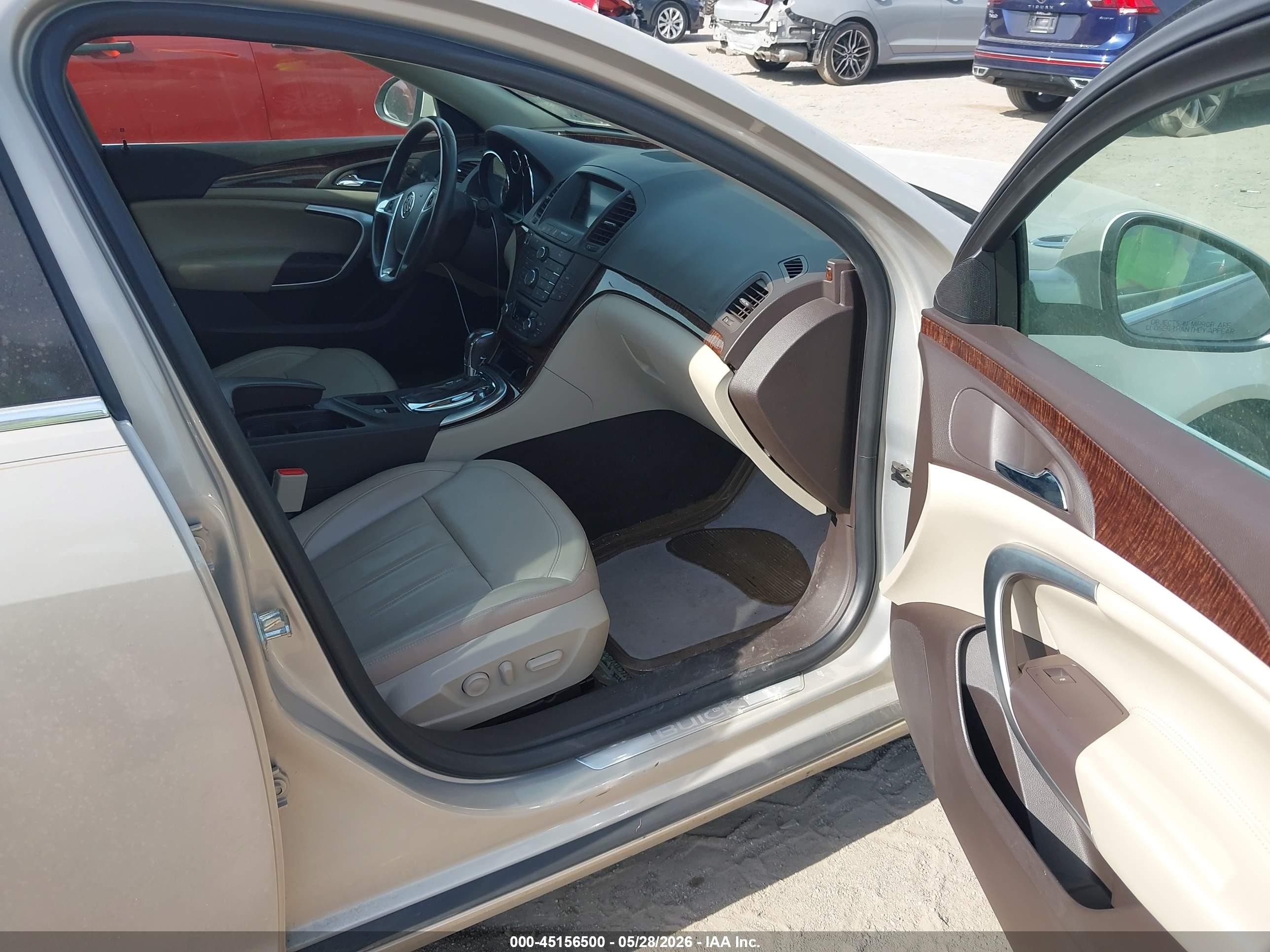 2012 Buick Regal Premium 1 Gold vin: 2G4GS5EK9C9166653