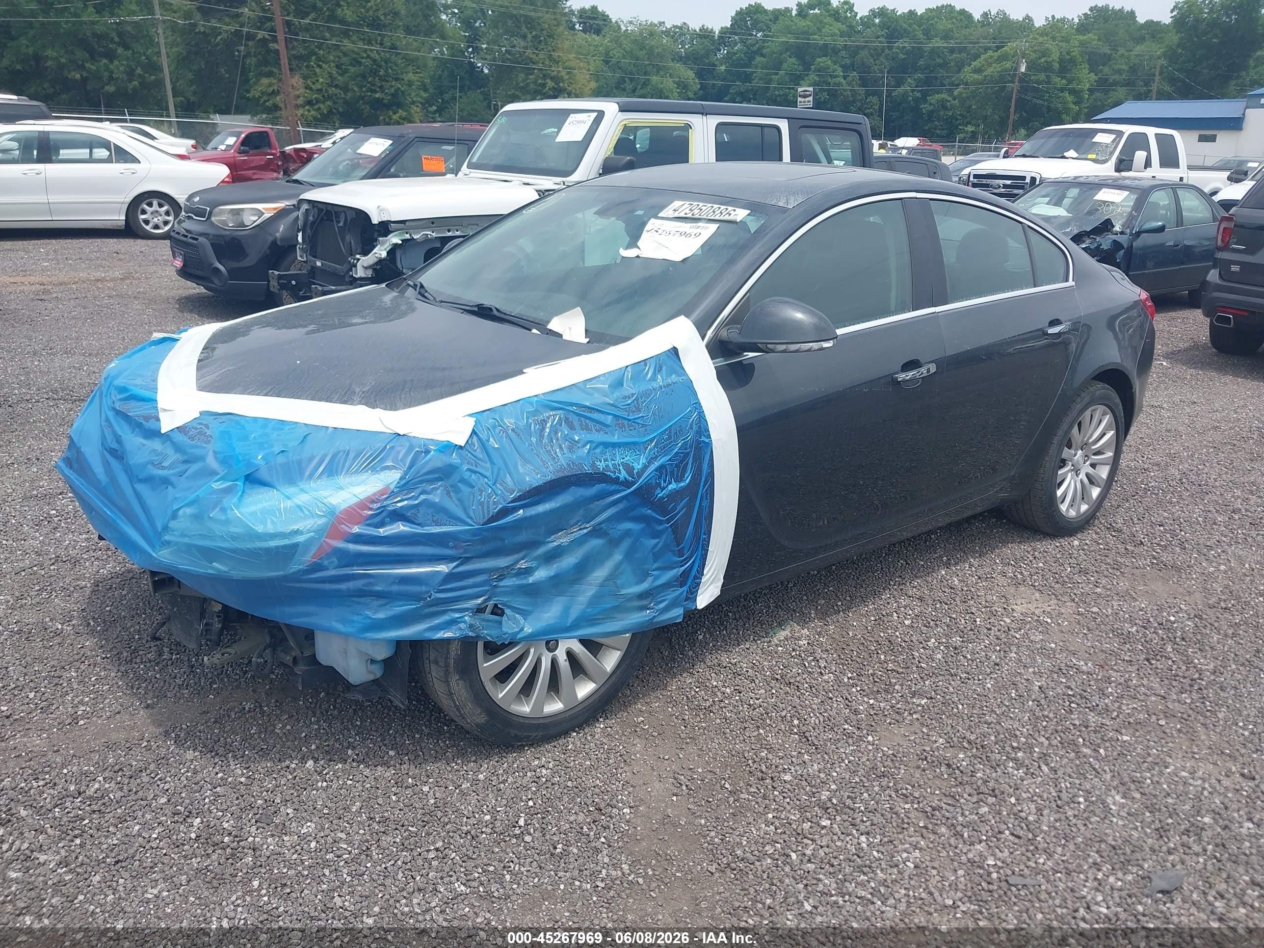 2012 Buick Regal Premium 1 Gray vin: 2G4GS5EK9C9167771