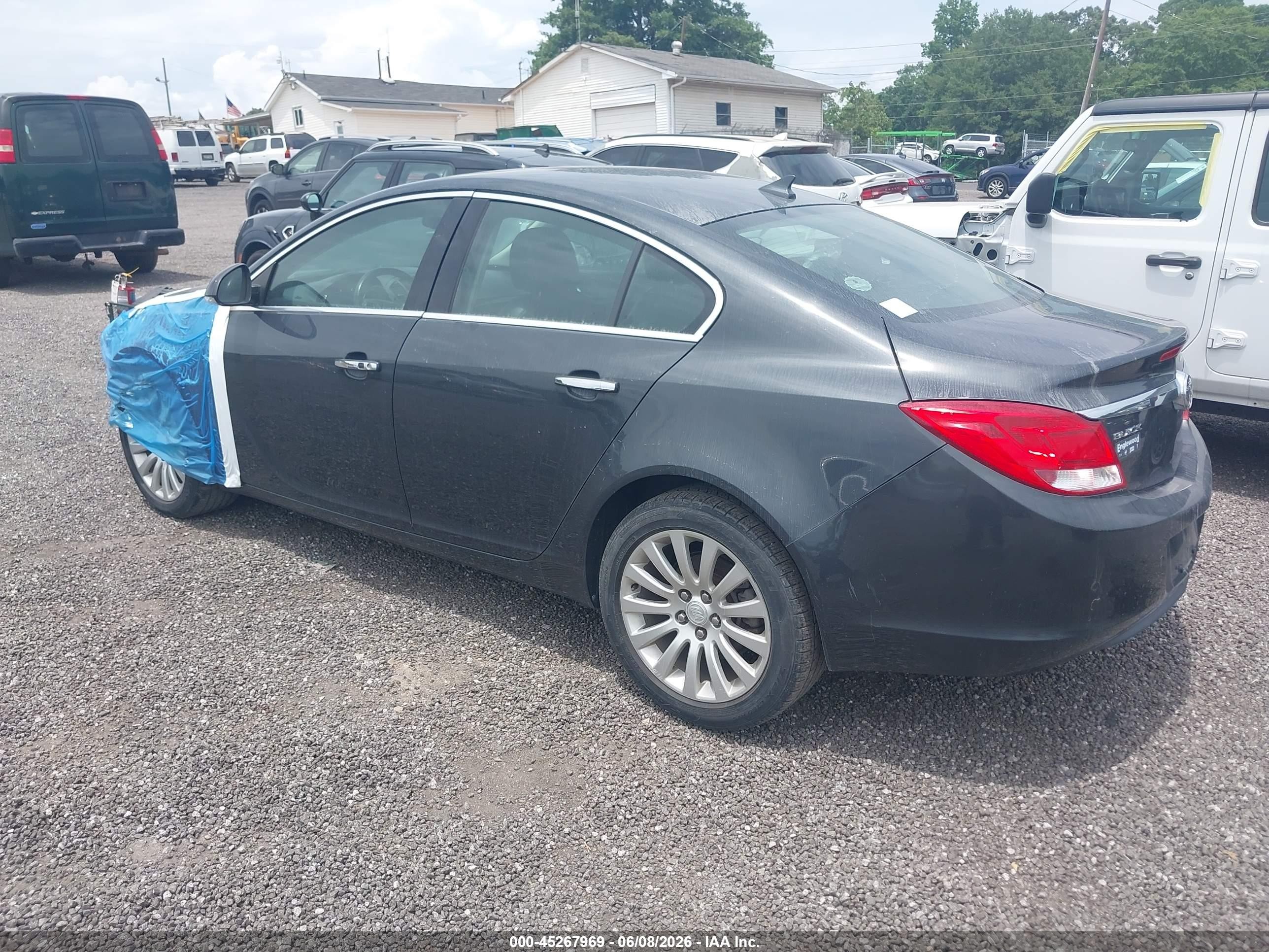 2012 Buick Regal Premium 1 Gray vin: 2G4GS5EK9C9167771