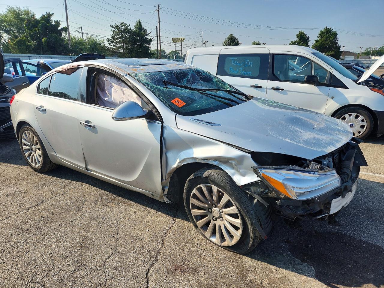2012 Buick Regal Premium Silver vin: 2G4GS5EKXC9127019