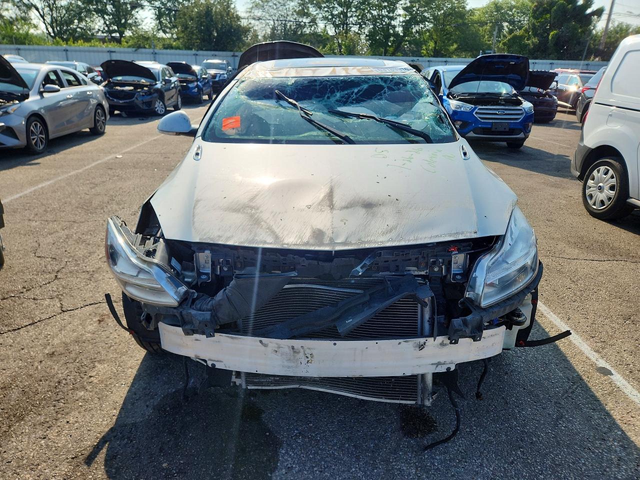 2012 Buick Regal Premium Silver vin: 2G4GS5EKXC9127019