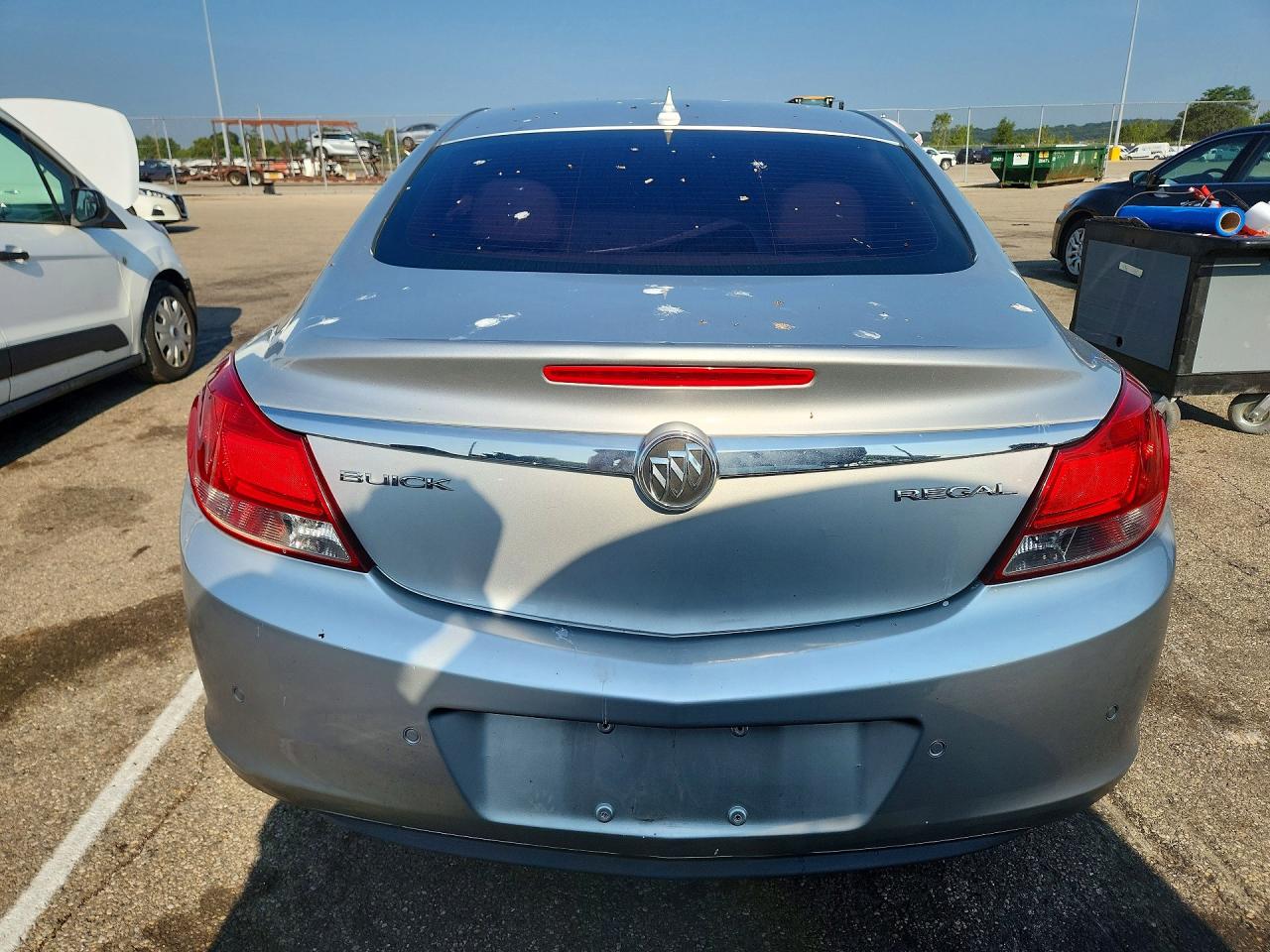 2012 Buick Regal Premium Silver vin: 2G4GS5EKXC9127019