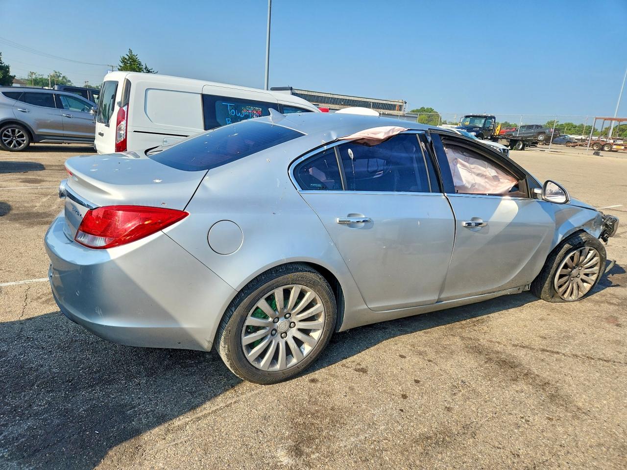 2012 Buick Regal Premium Silver vin: 2G4GS5EKXC9127019