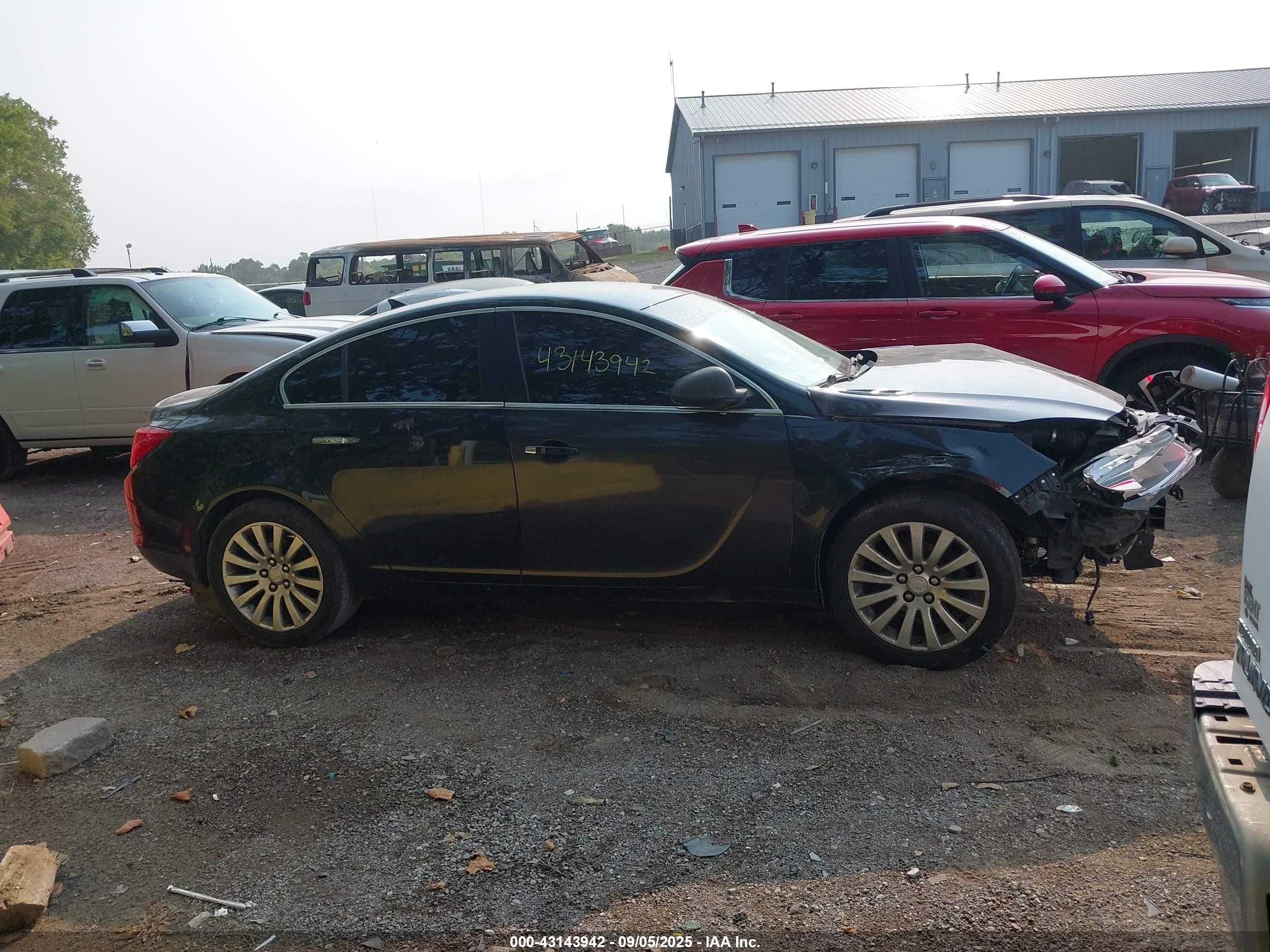 2012 Buick Regal Premium 1 Black vin: 2G4GS5EKXC9137002