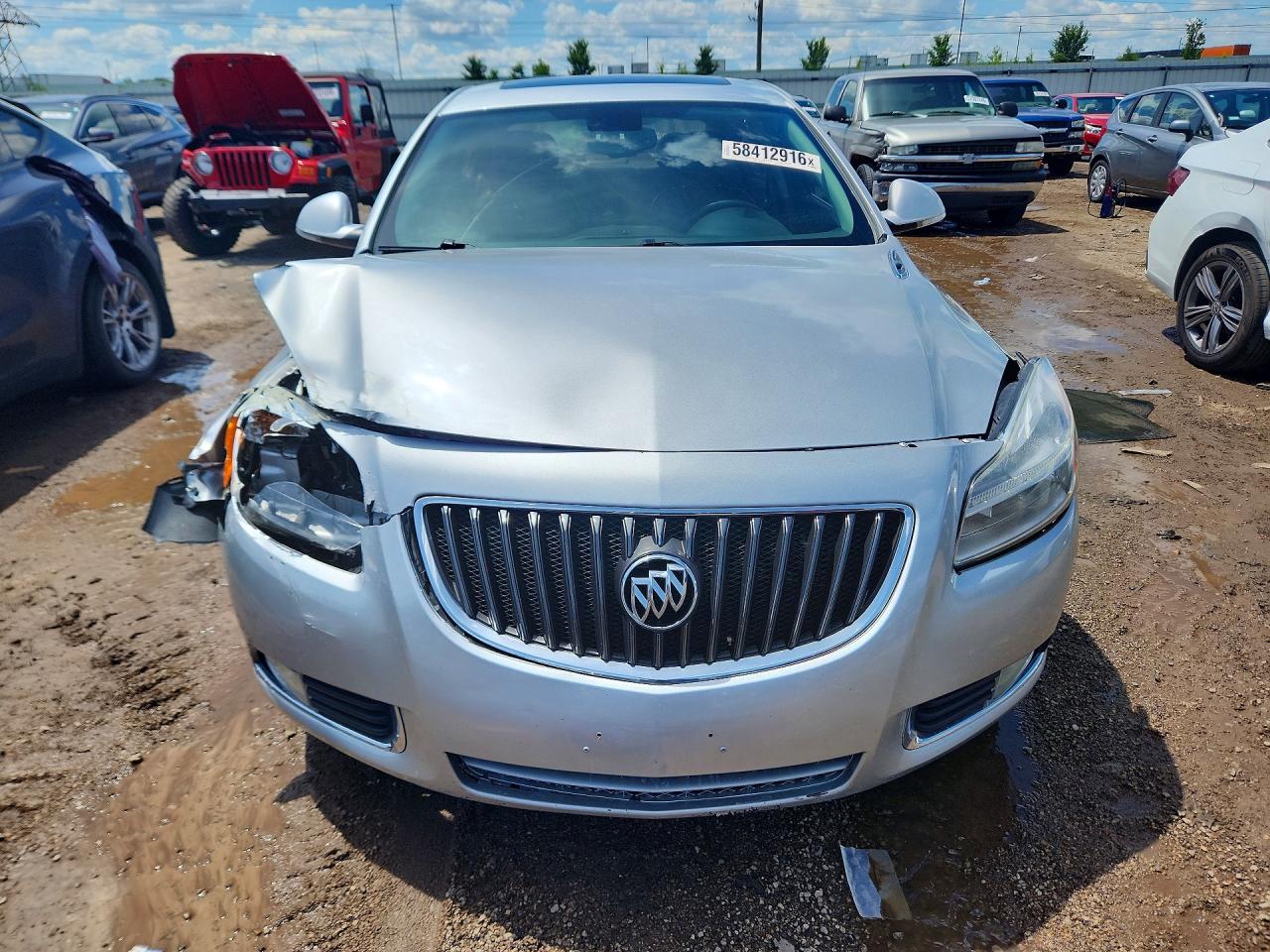 2012 Buick Regal Premium Silver vin: 2G4GS5ER7C9150058