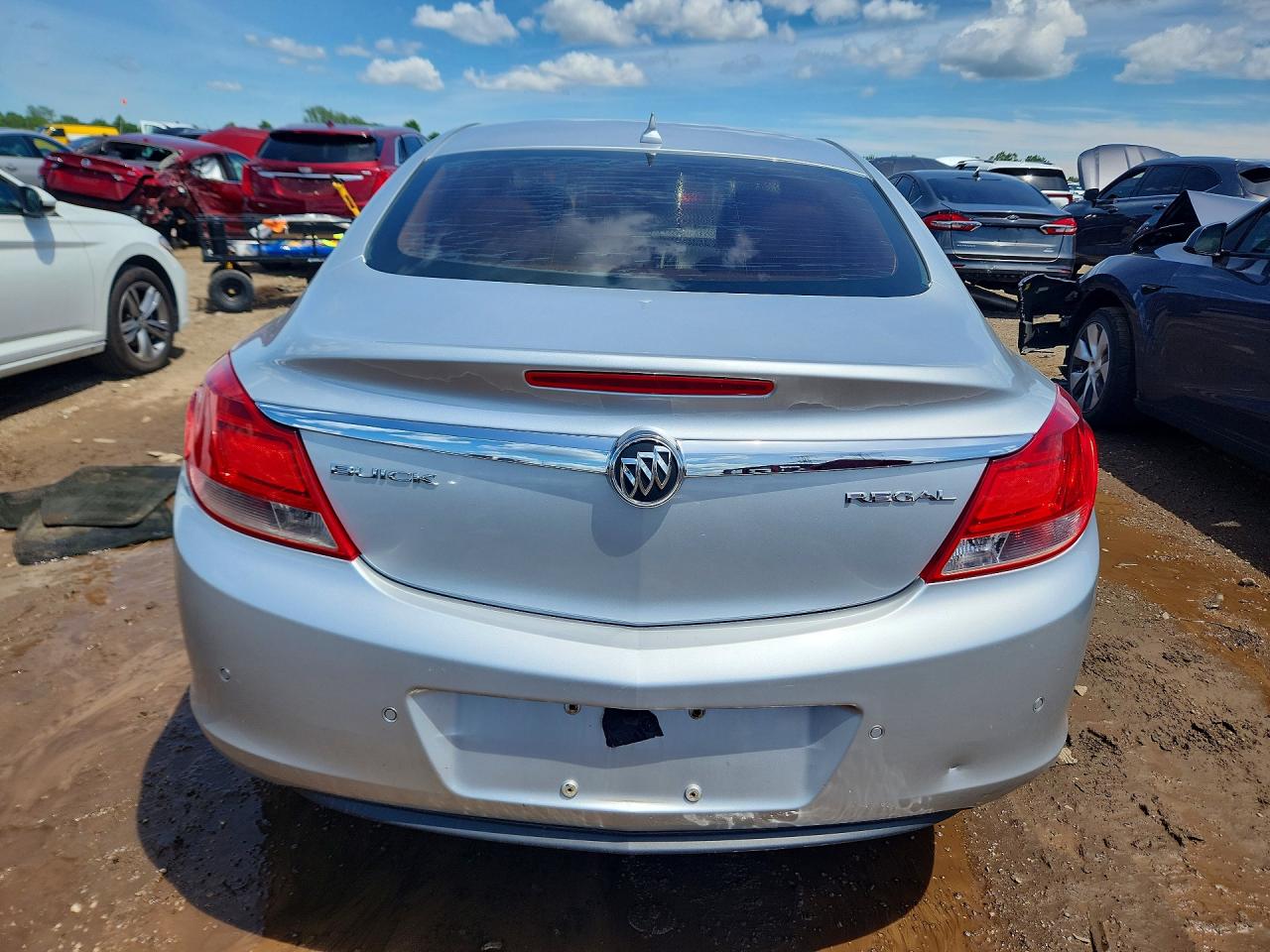 2012 Buick Regal Premium Silver vin: 2G4GS5ER7C9150058