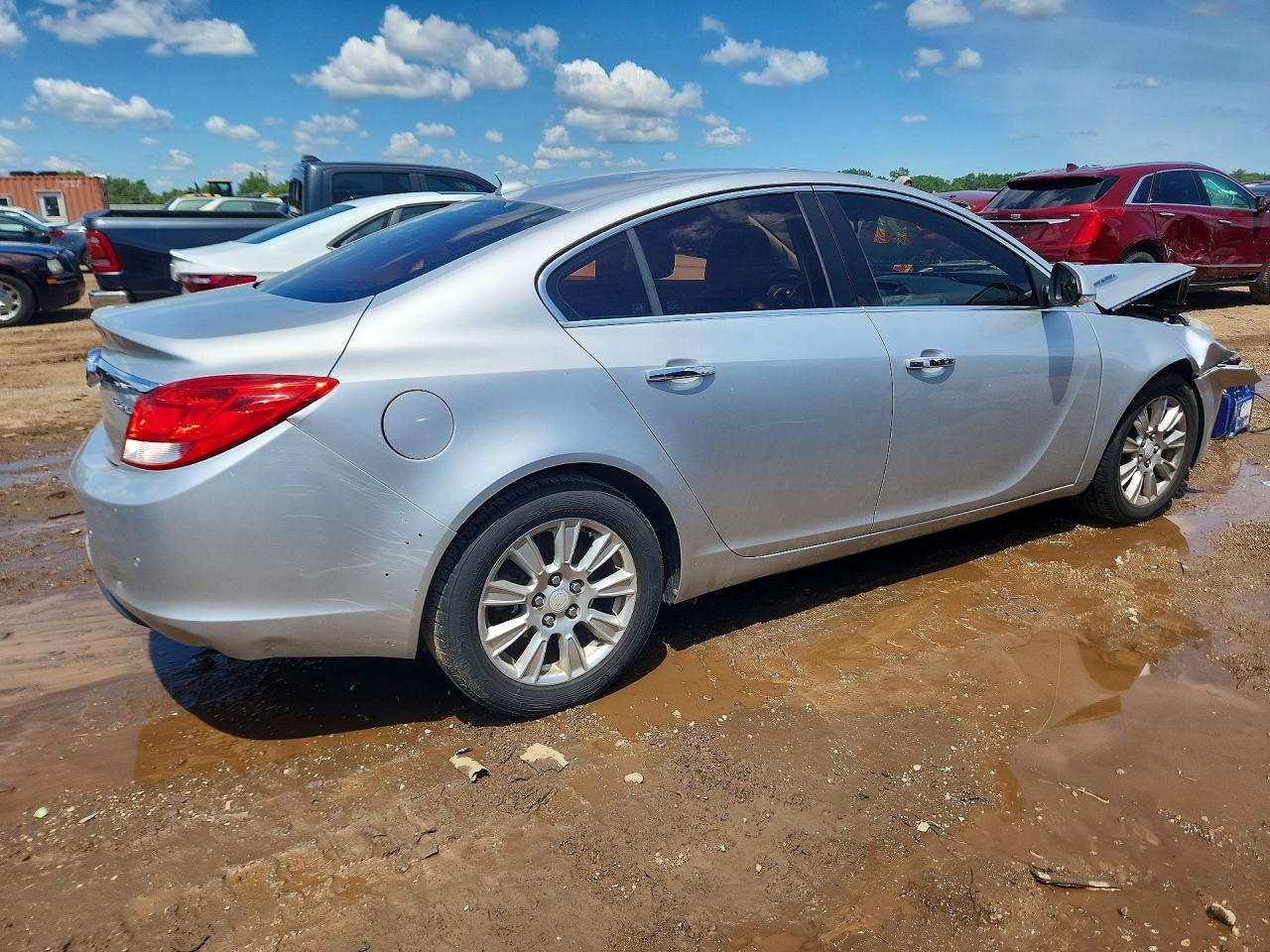 2012 Buick Regal Premium Silver vin: 2G4GS5ER7C9150058