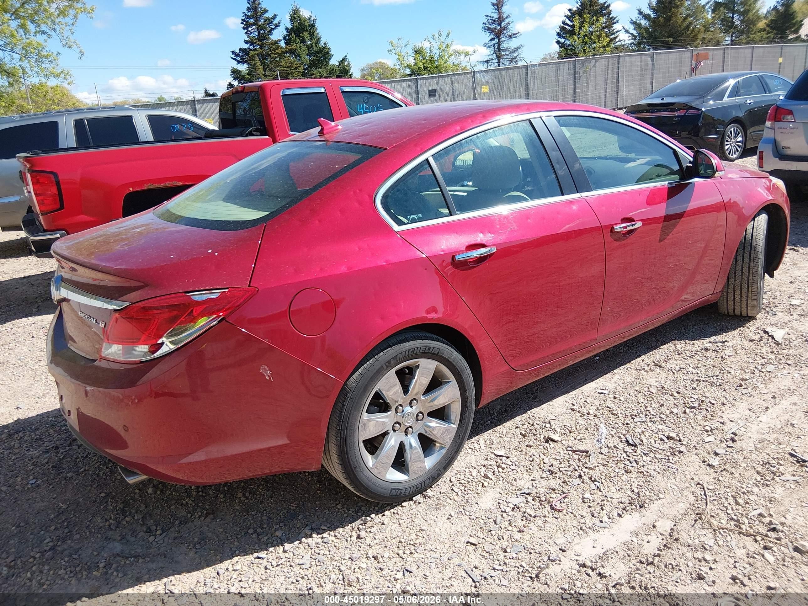 2012 Buick Regal Turbo - Premium 1 Burgundy vin: 2G4GS5EV0C9211439
