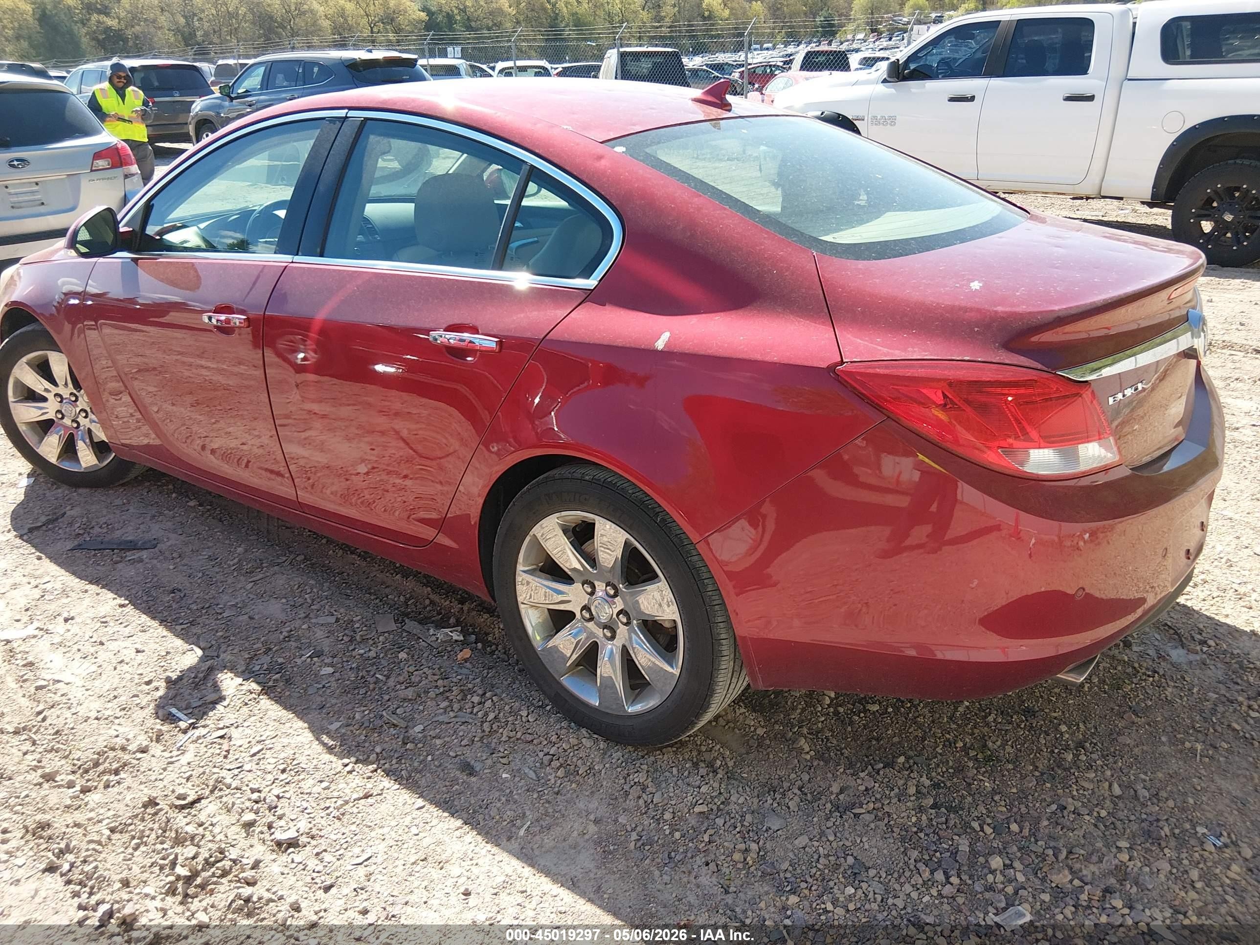 2012 Buick Regal Turbo - Premium 1 Burgundy vin: 2G4GS5EV0C9211439