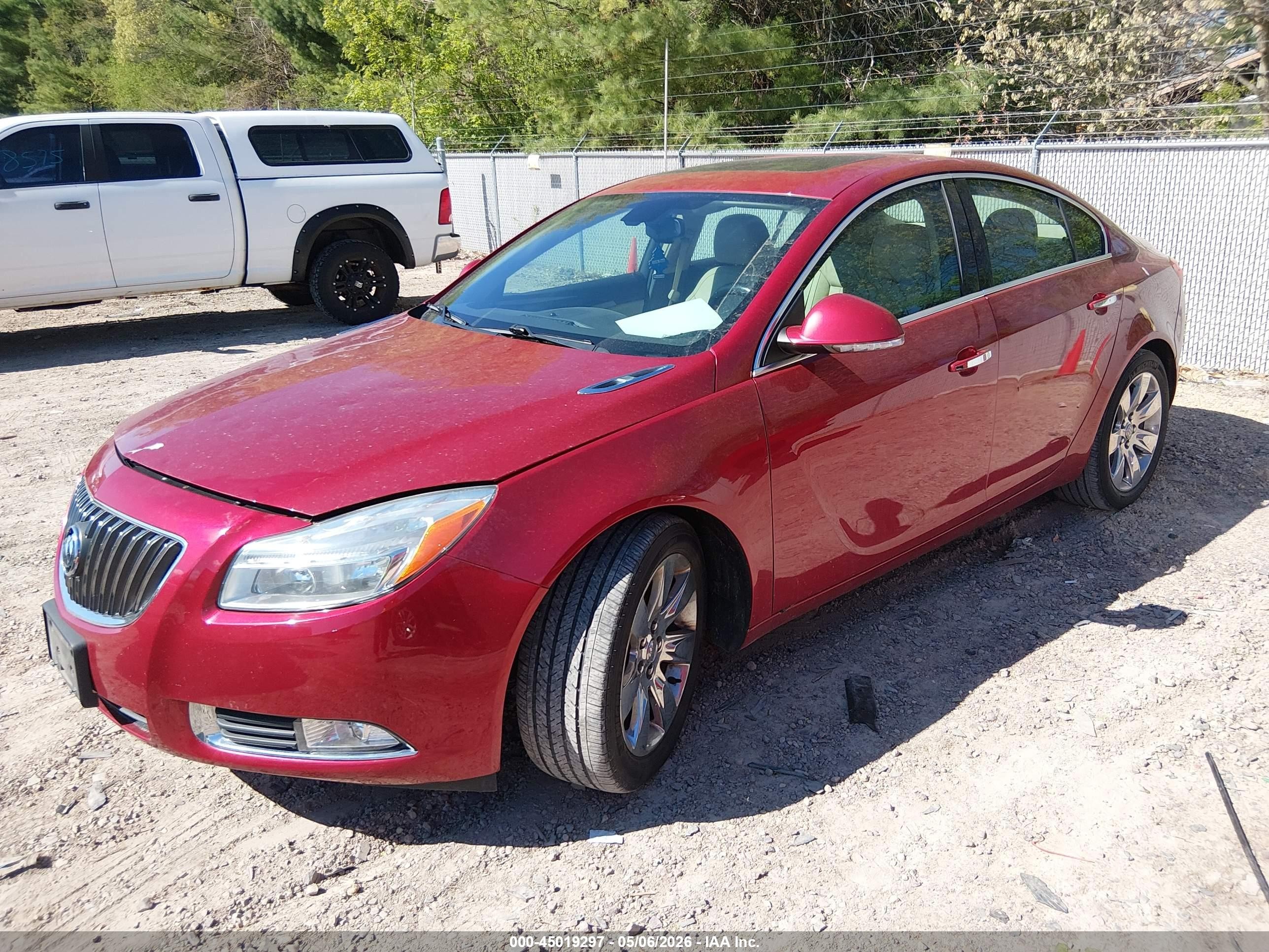 2012 Buick Regal Turbo - Premium 1 Burgundy vin: 2G4GS5EV0C9211439