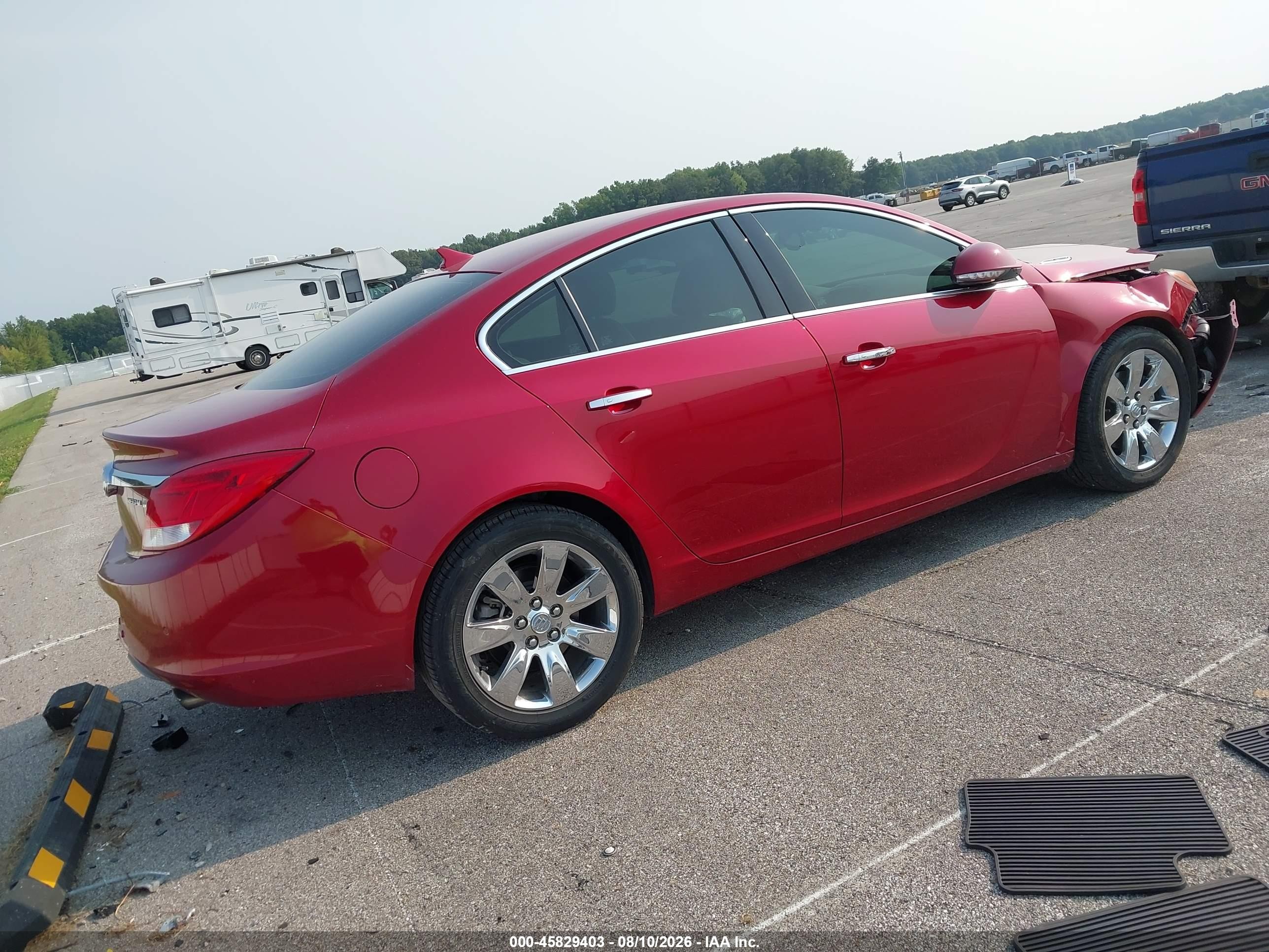 2013 Buick Regal Turbo - Premium 1 Красный vin: 2G4GS5EV0D9155343