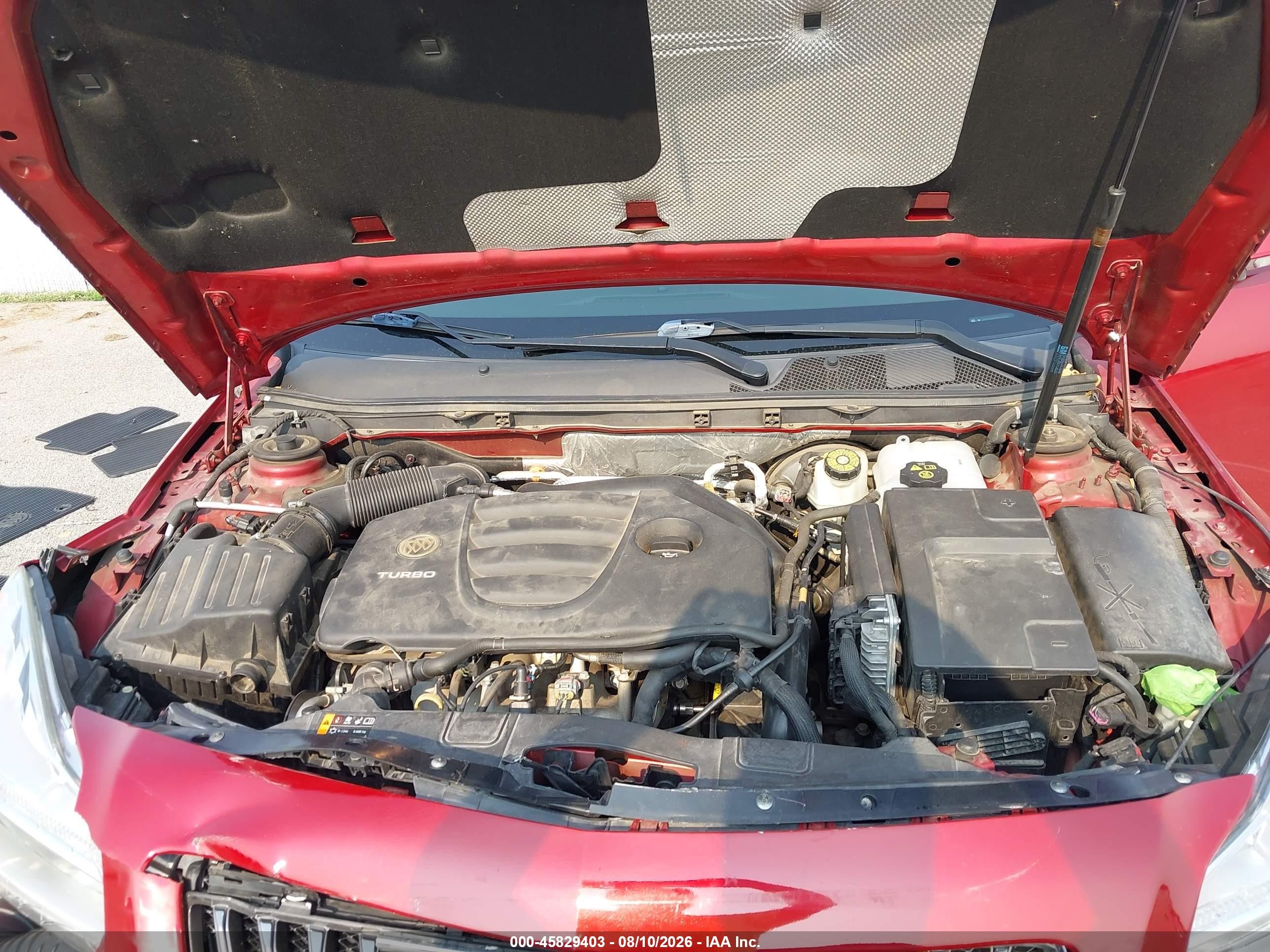 2013 Buick Regal Turbo - Premium 1 Красный vin: 2G4GS5EV0D9155343