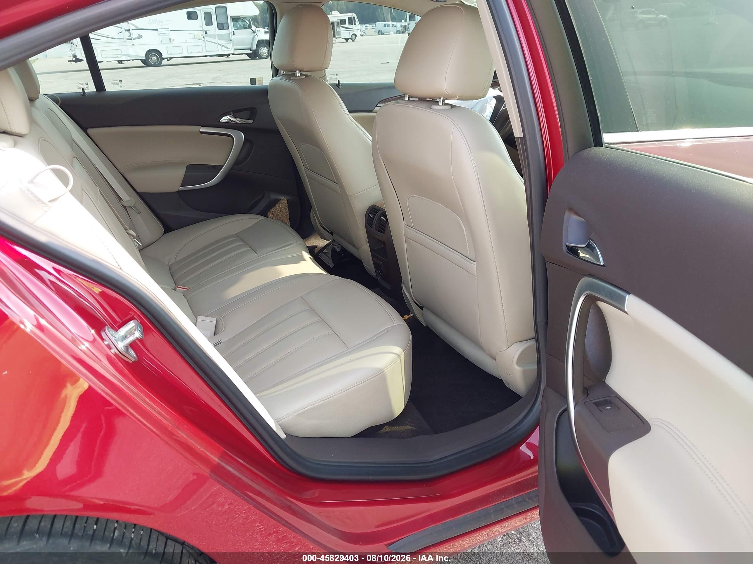 2013 Buick Regal Turbo - Premium 1 Красный vin: 2G4GS5EV0D9155343