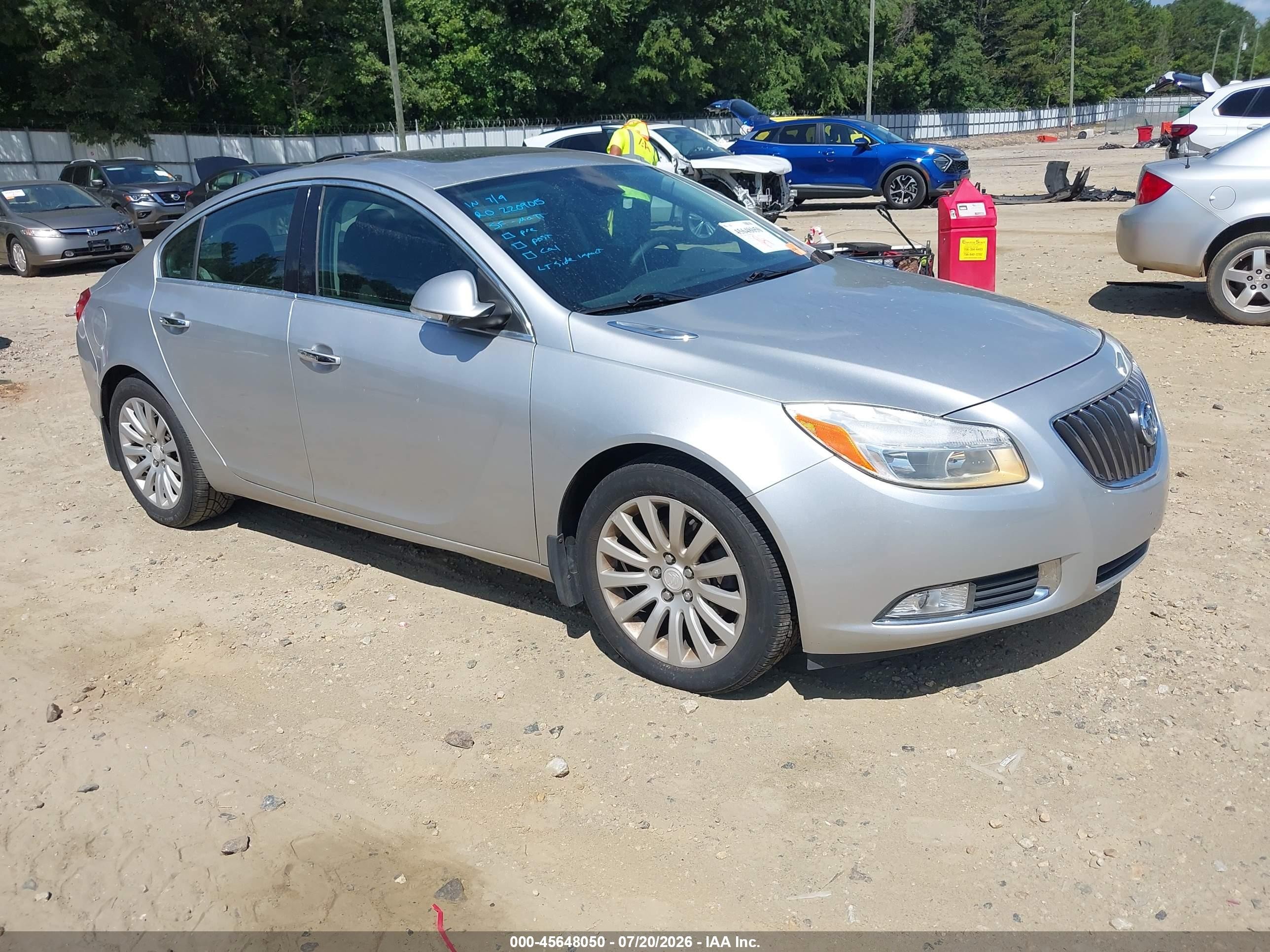 2013 Buick Regal Turbo - Premium 1 Silver vin: 2G4GS5EV0D9247889