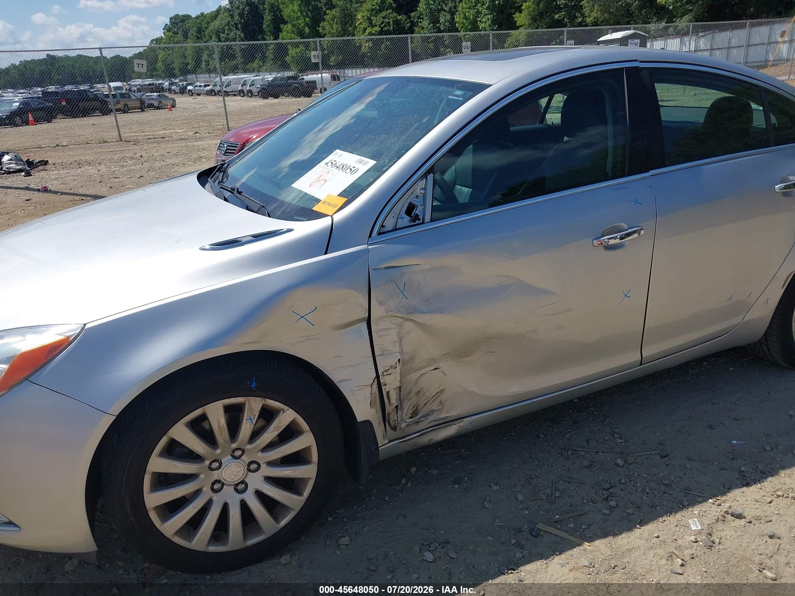 2013 Buick Regal Turbo - Premium 1 Silver vin: 2G4GS5EV0D9247889