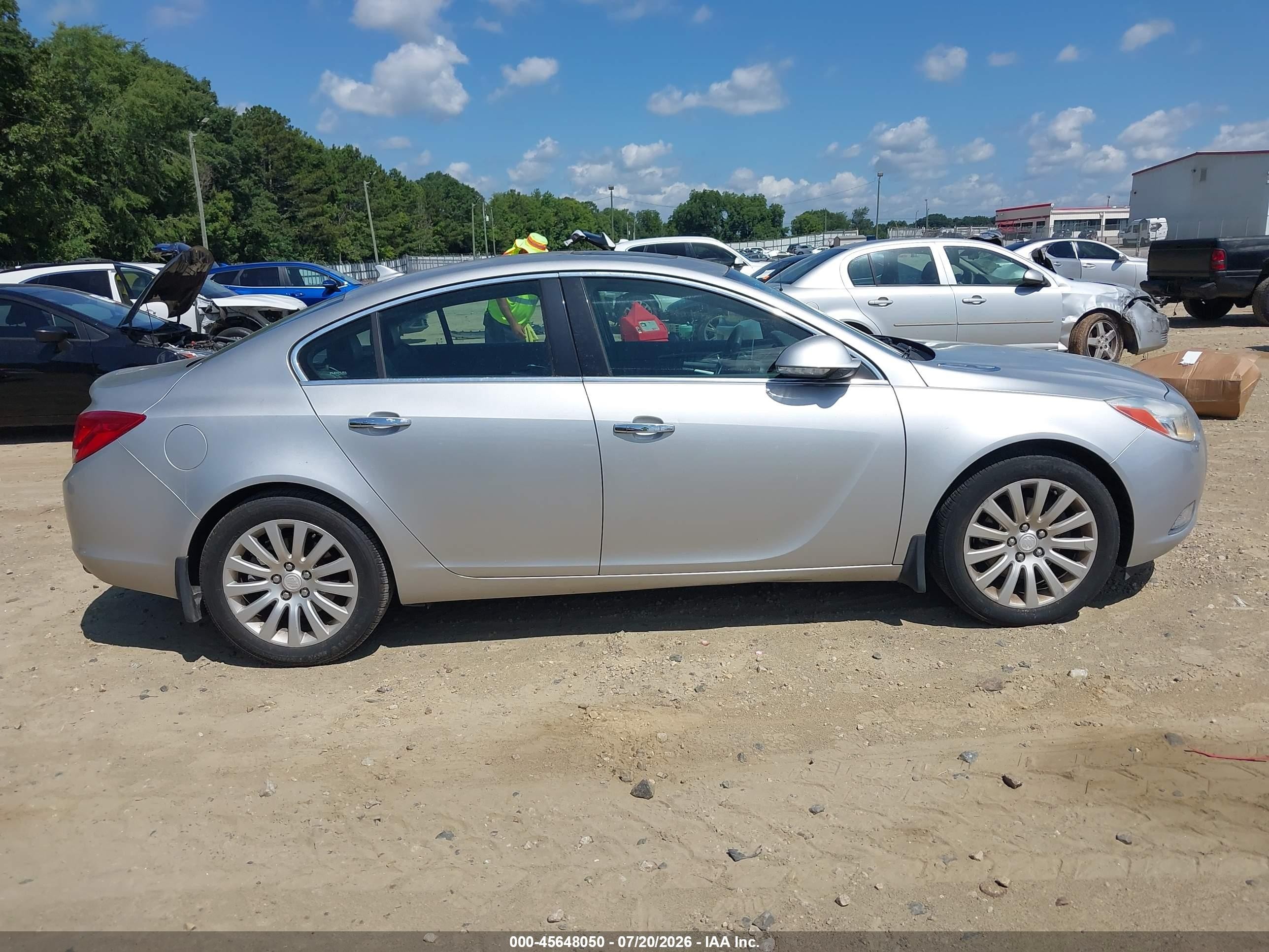 2013 Buick Regal Turbo - Premium 1 Silver vin: 2G4GS5EV0D9247889