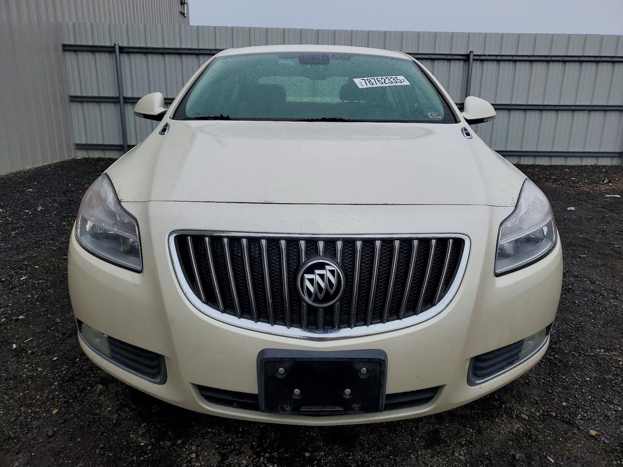 2012 Buick Regal White vin: 2G4GS5EV1C9215631