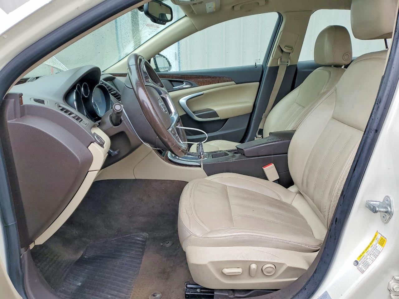 2012 Buick Regal White vin: 2G4GS5EV1C9215631