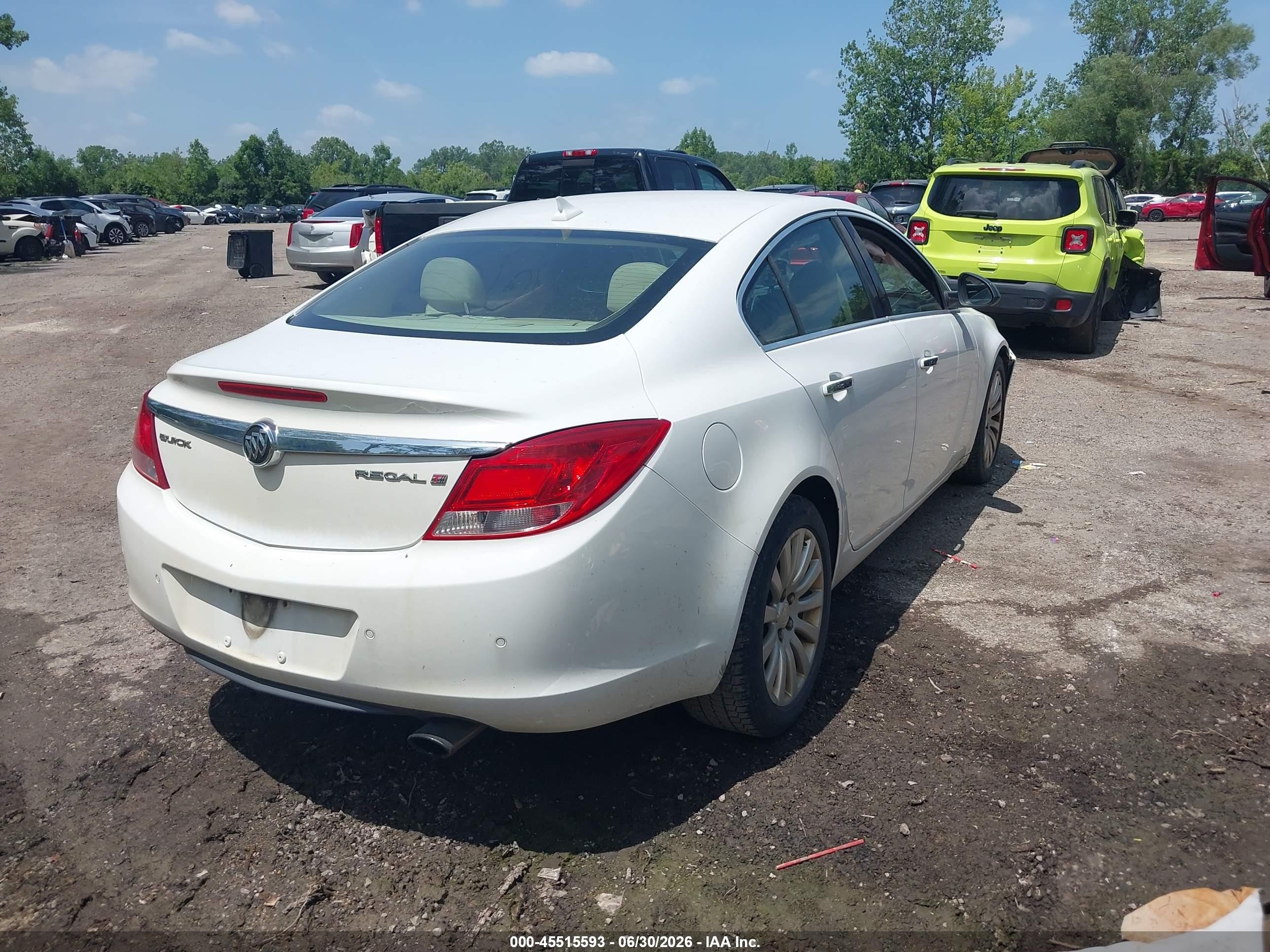 2013 Buick Regal Turbo - Premium 1 Белый vin: 2G4GS5EV1D9136817
