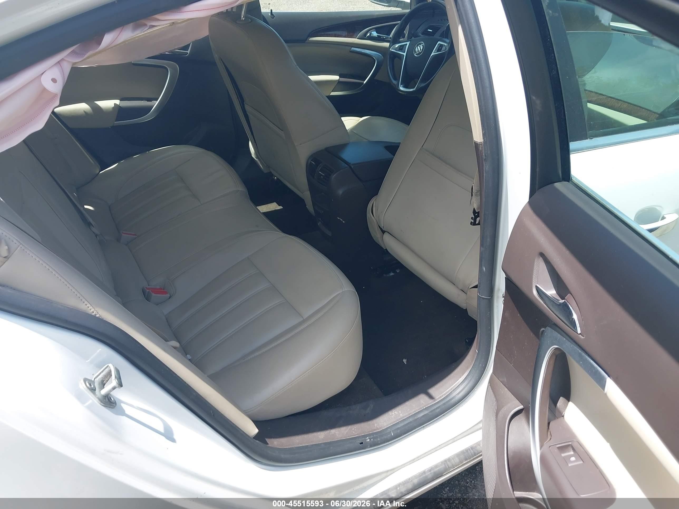 2013 Buick Regal Turbo - Premium 1 Белый vin: 2G4GS5EV1D9136817