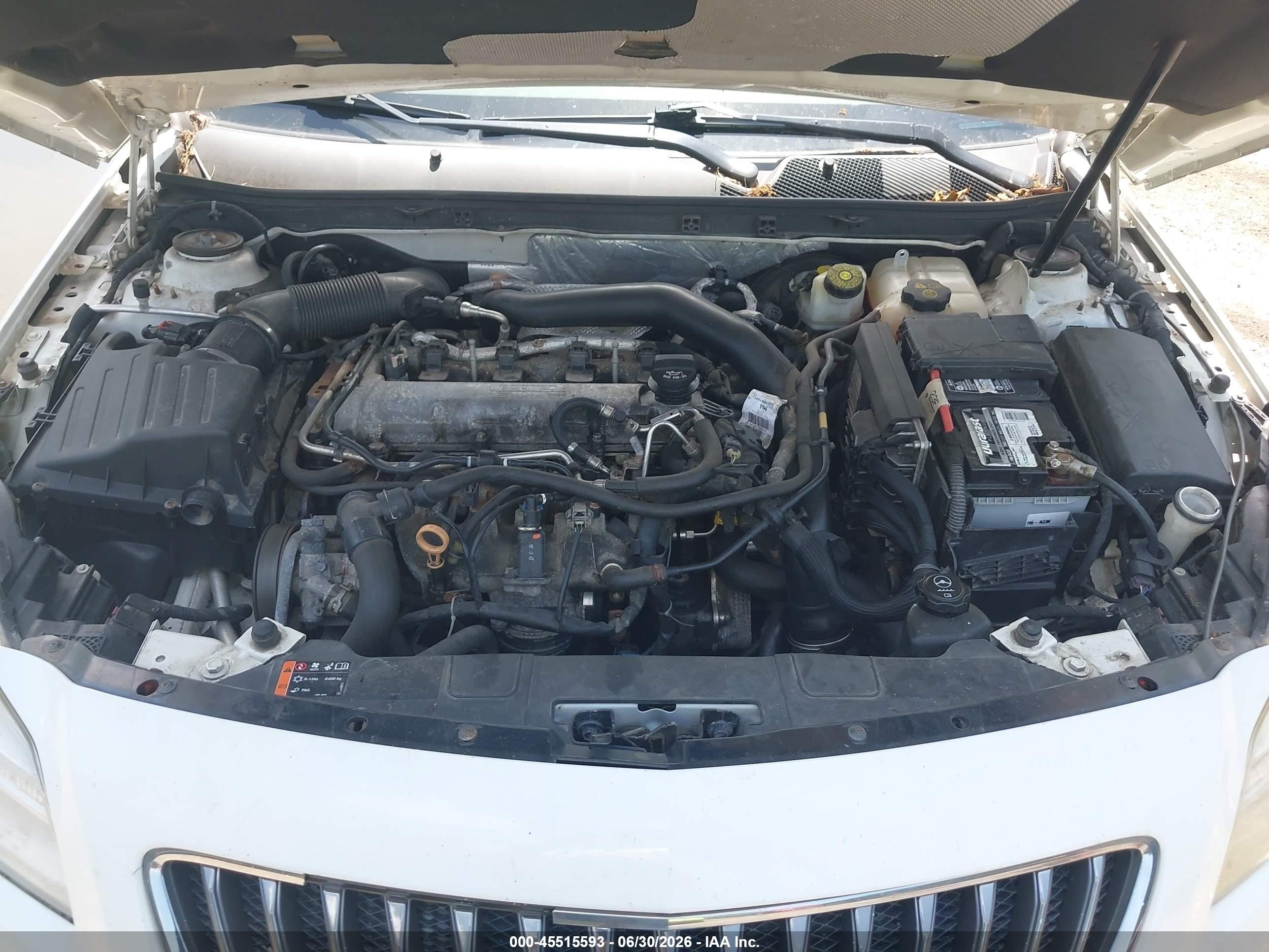 2013 Buick Regal Turbo - Premium 1 Белый vin: 2G4GS5EV1D9136817