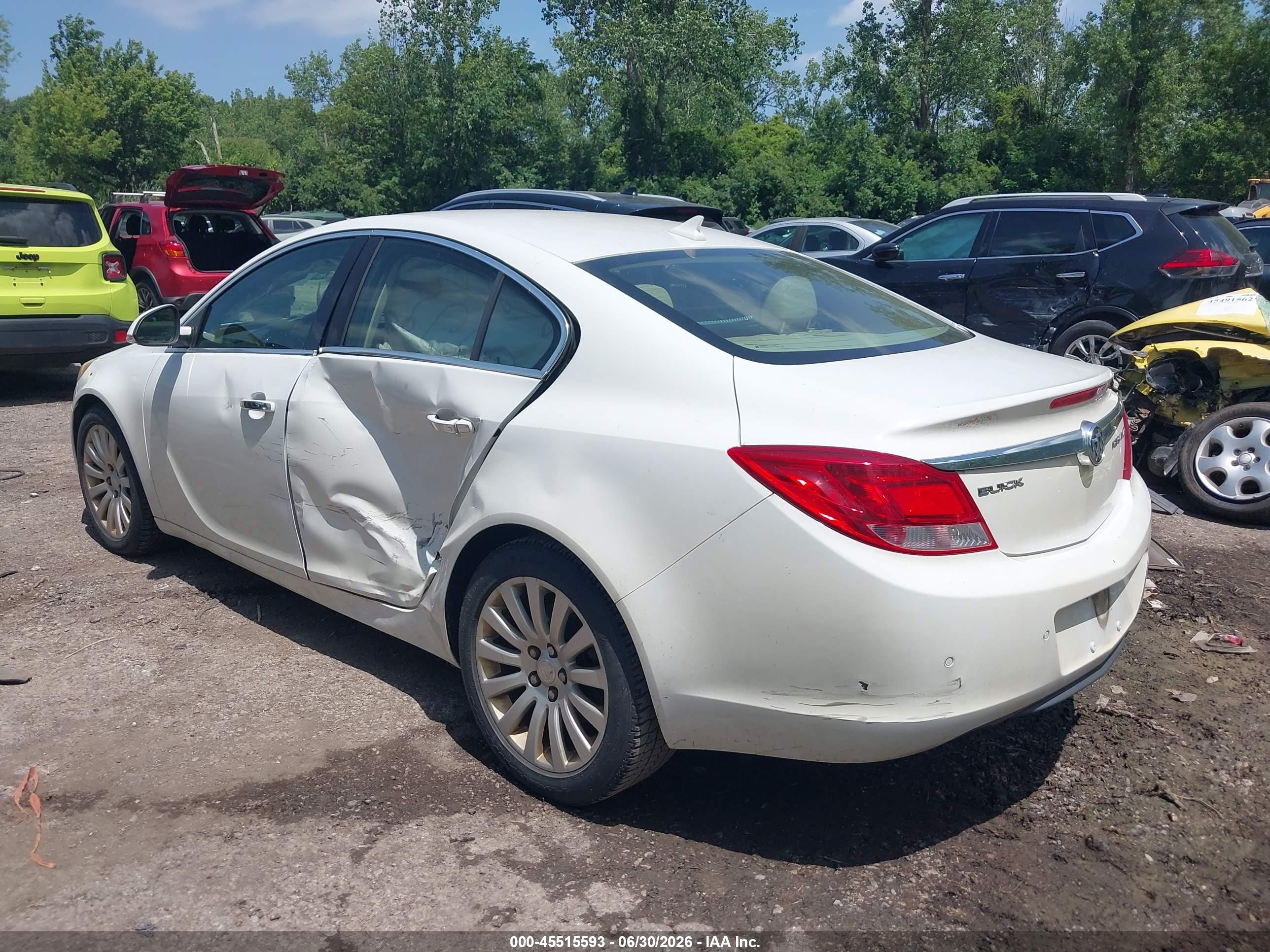 2013 Buick Regal Turbo - Premium 1 Белый vin: 2G4GS5EV1D9136817