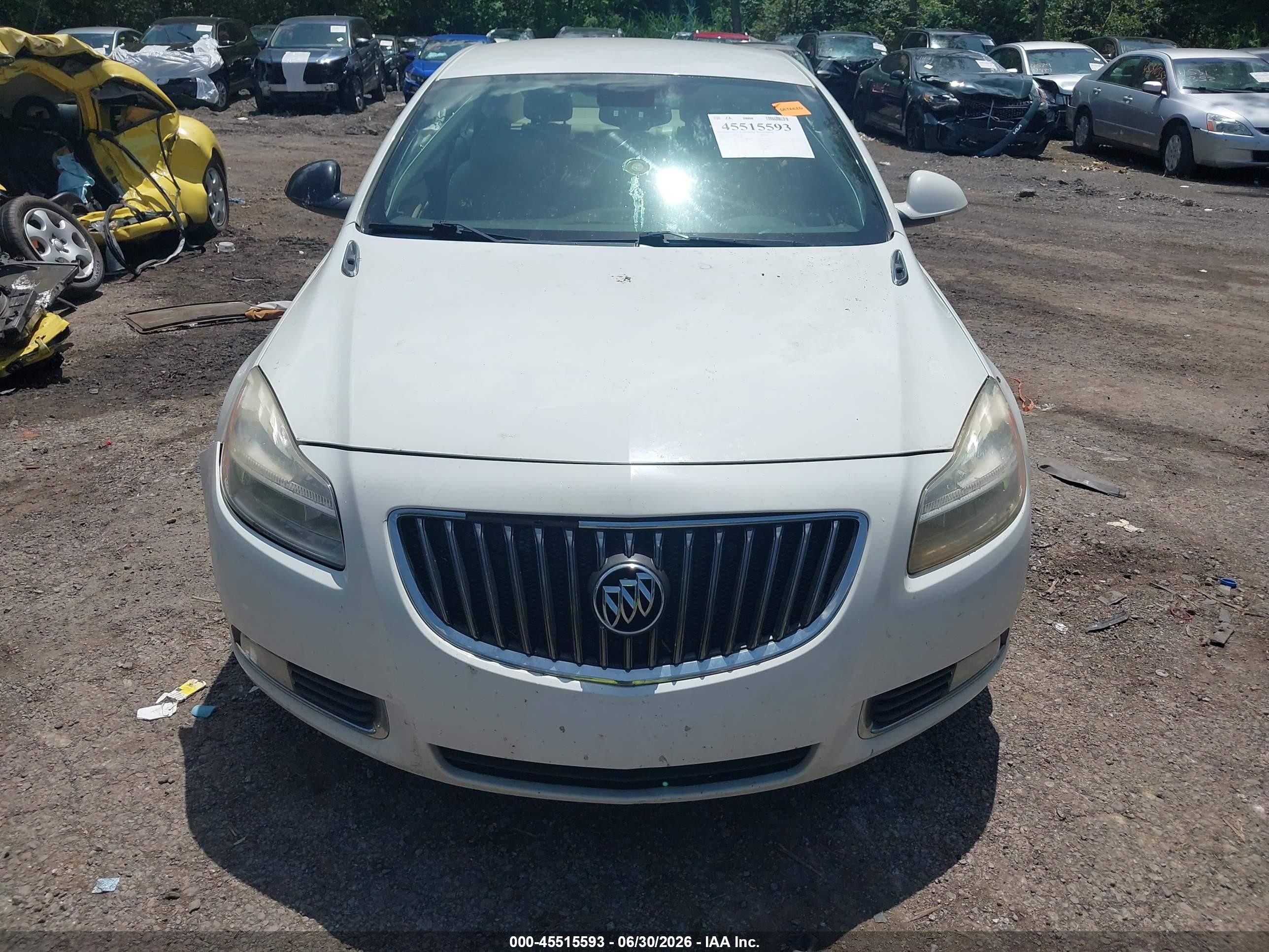 2013 Buick Regal Turbo - Premium 1 Белый vin: 2G4GS5EV1D9136817