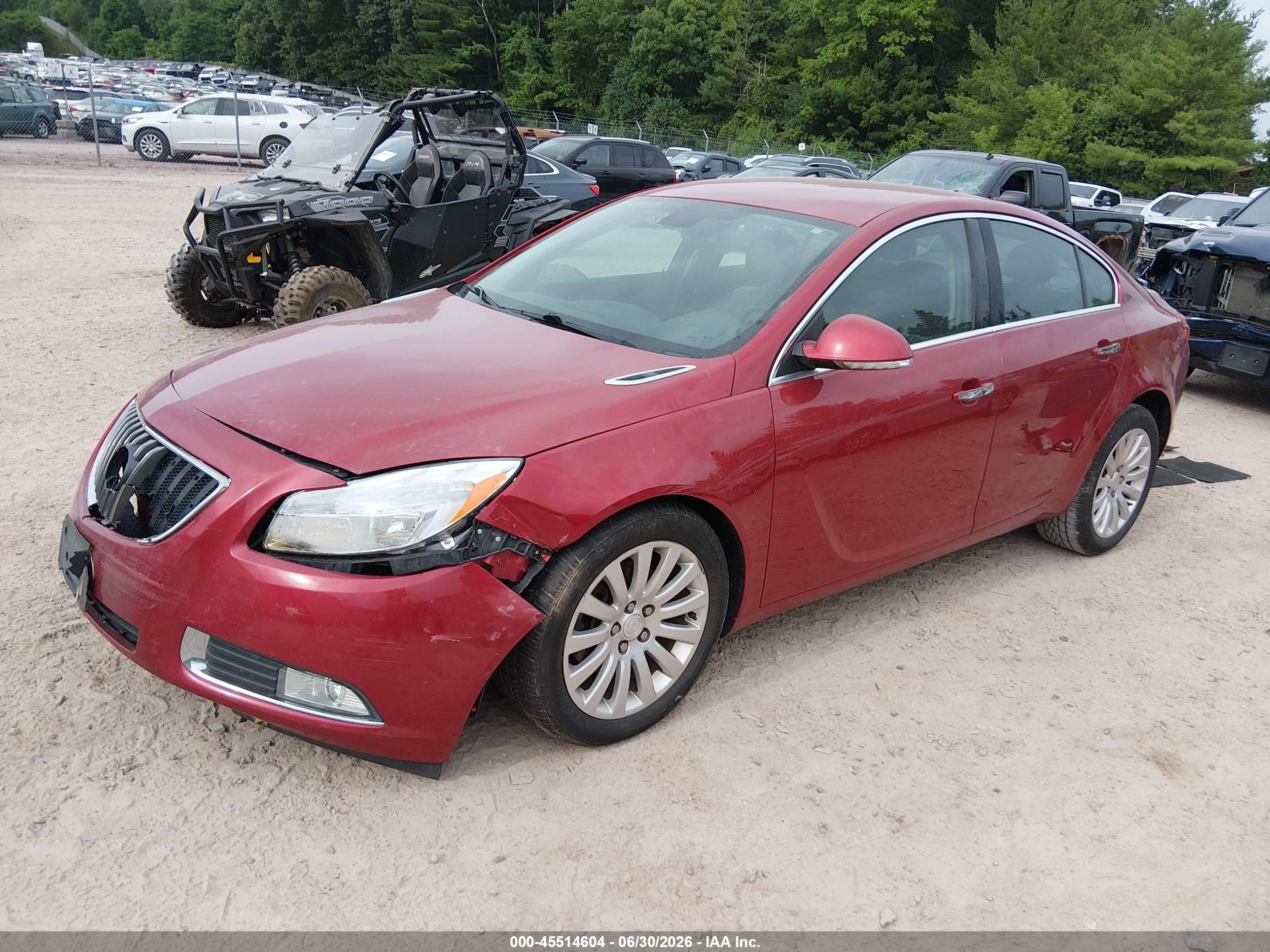 2013 Buick Regal Turbo - Premium 1 Red vin: 2G4GS5EV1D9249313