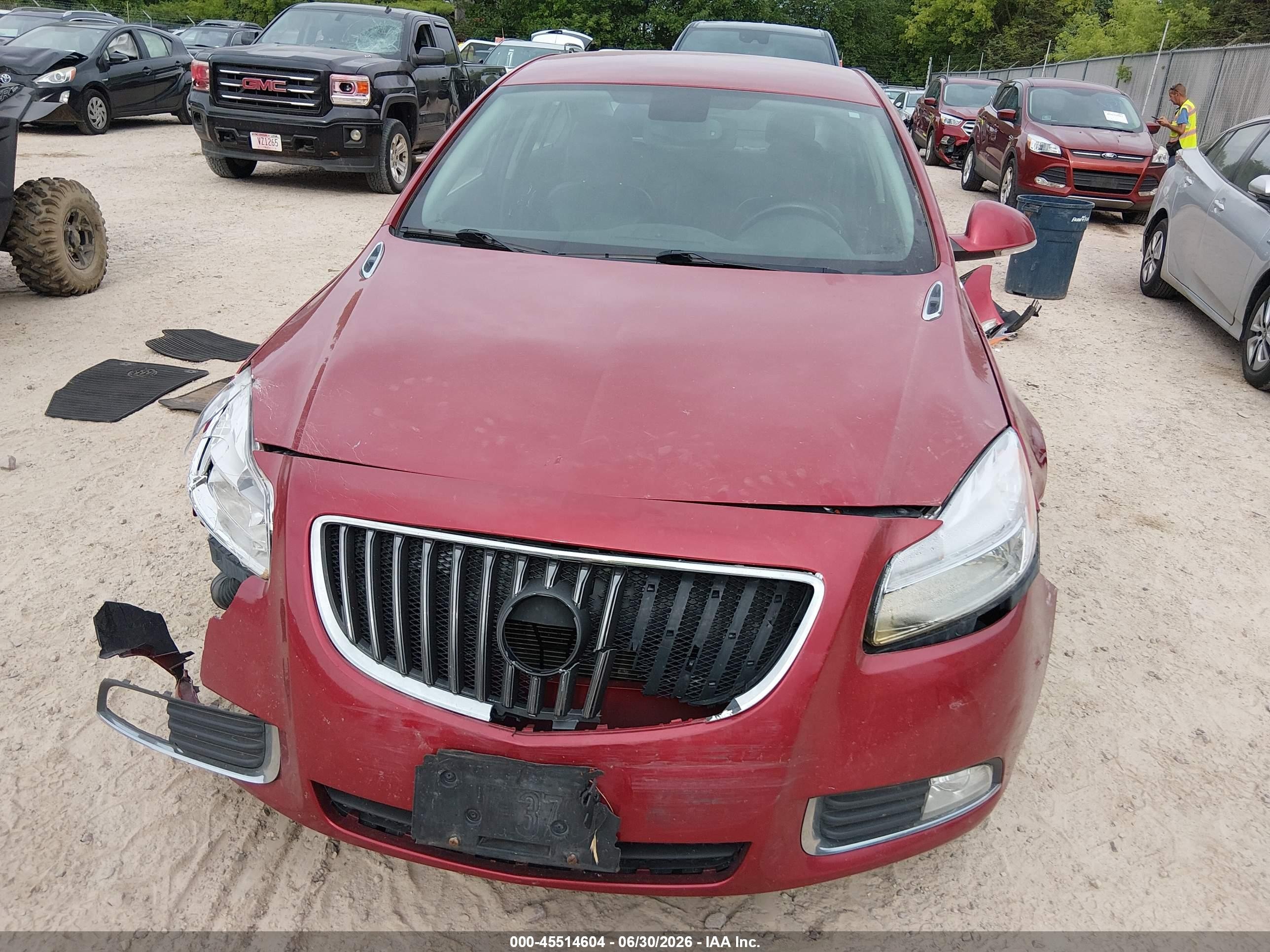 2013 Buick Regal Turbo - Premium 1 Red vin: 2G4GS5EV1D9249313
