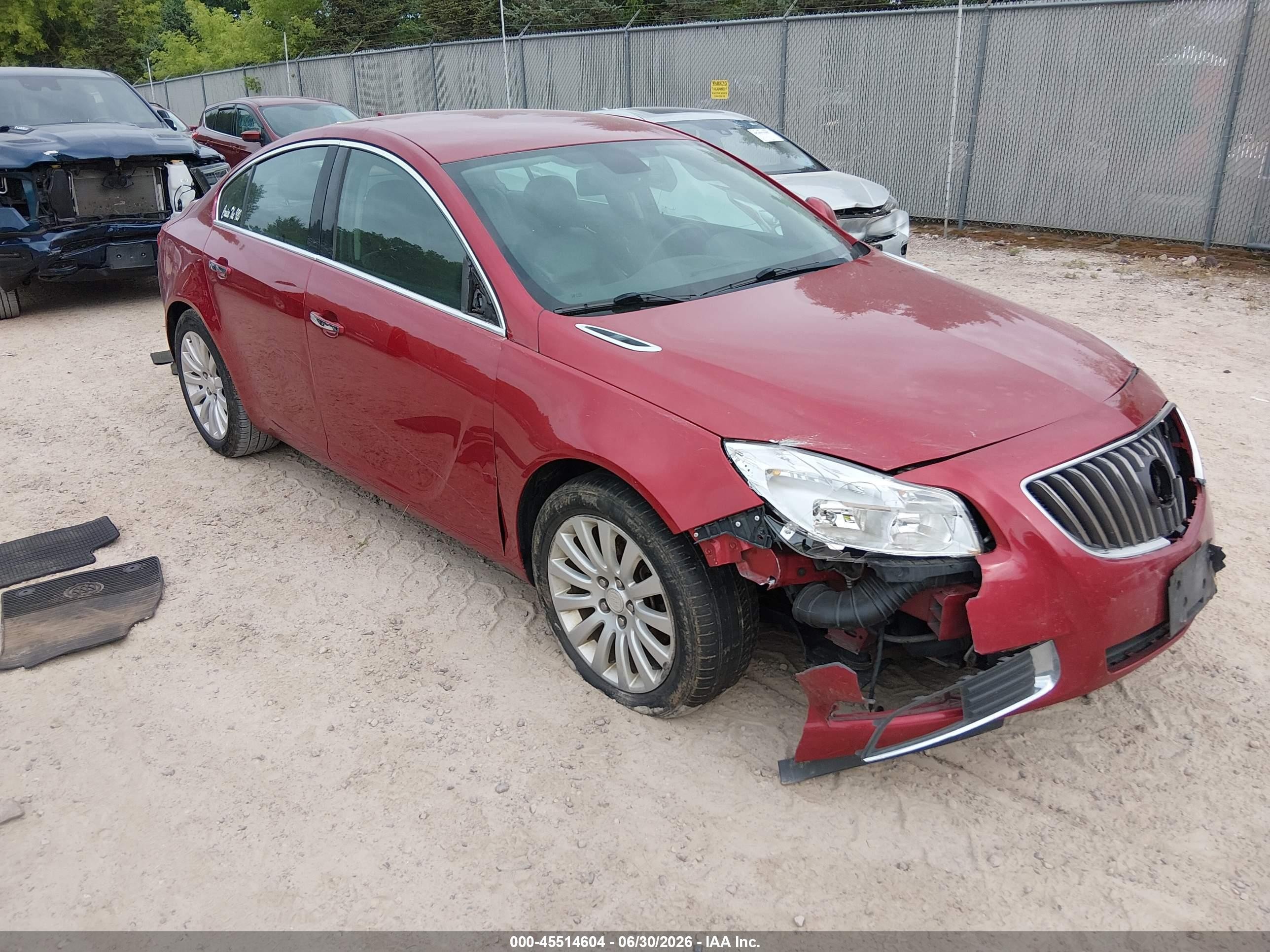 2013 Buick Regal Turbo - Premium 1 Red vin: 2G4GS5EV1D9249313