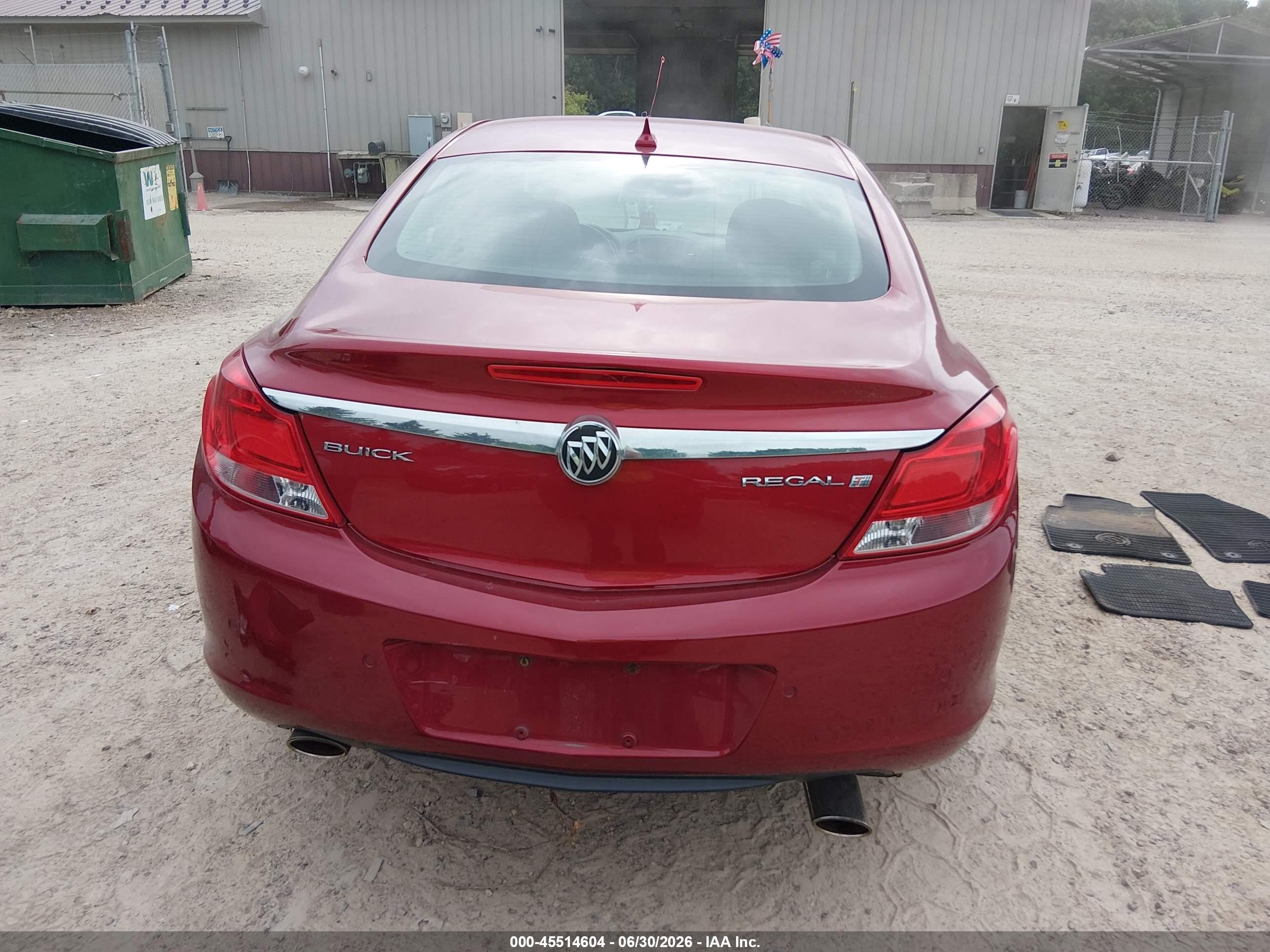 2013 Buick Regal Turbo - Premium 1 Red vin: 2G4GS5EV1D9249313