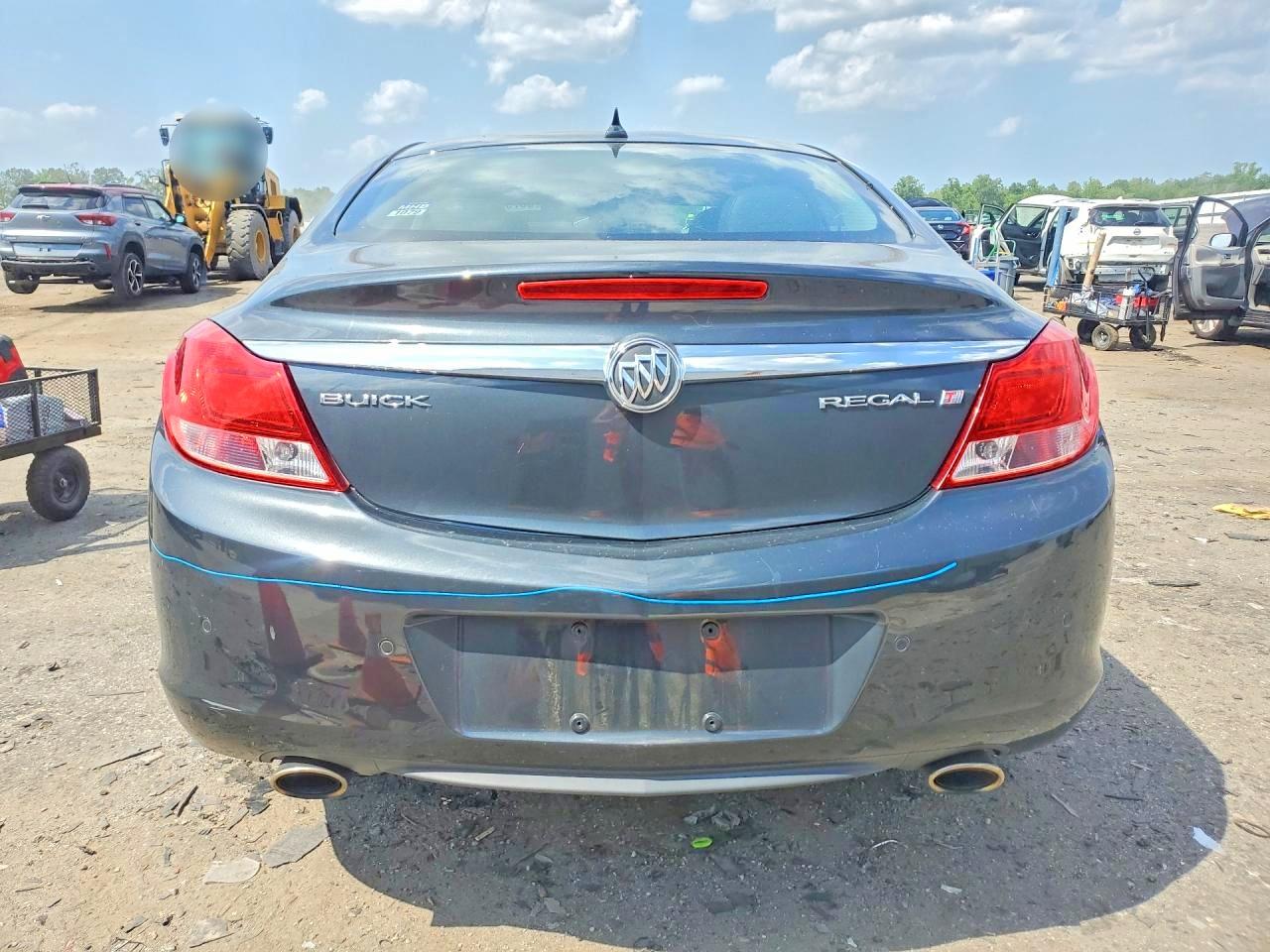 2012 Buick Regal Premium Gray vin: 2G4GS5EV2C9172661