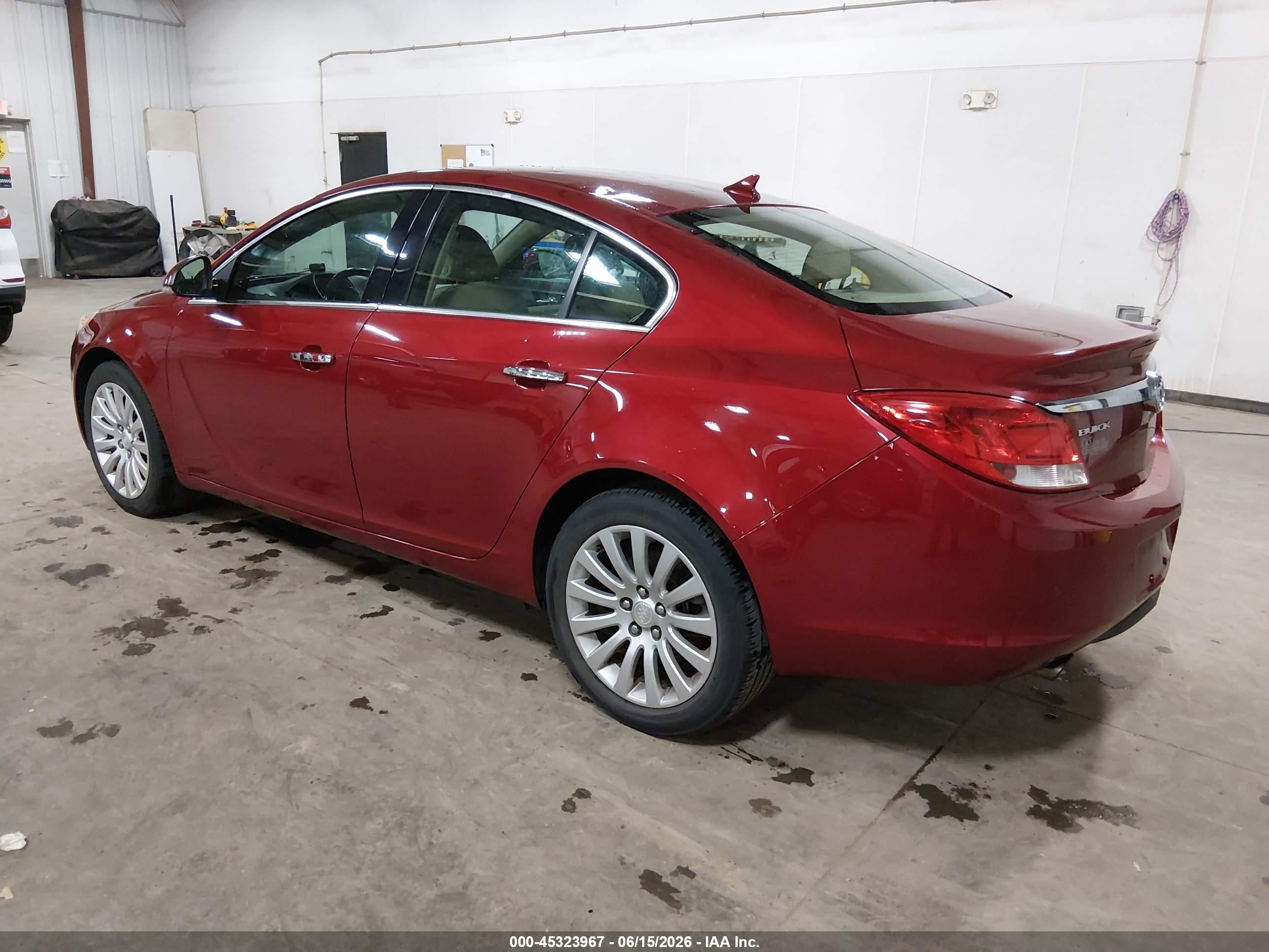 2012 Buick Regal Turbo - Premium 1 Red vin: 2G4GS5EV2C9213662