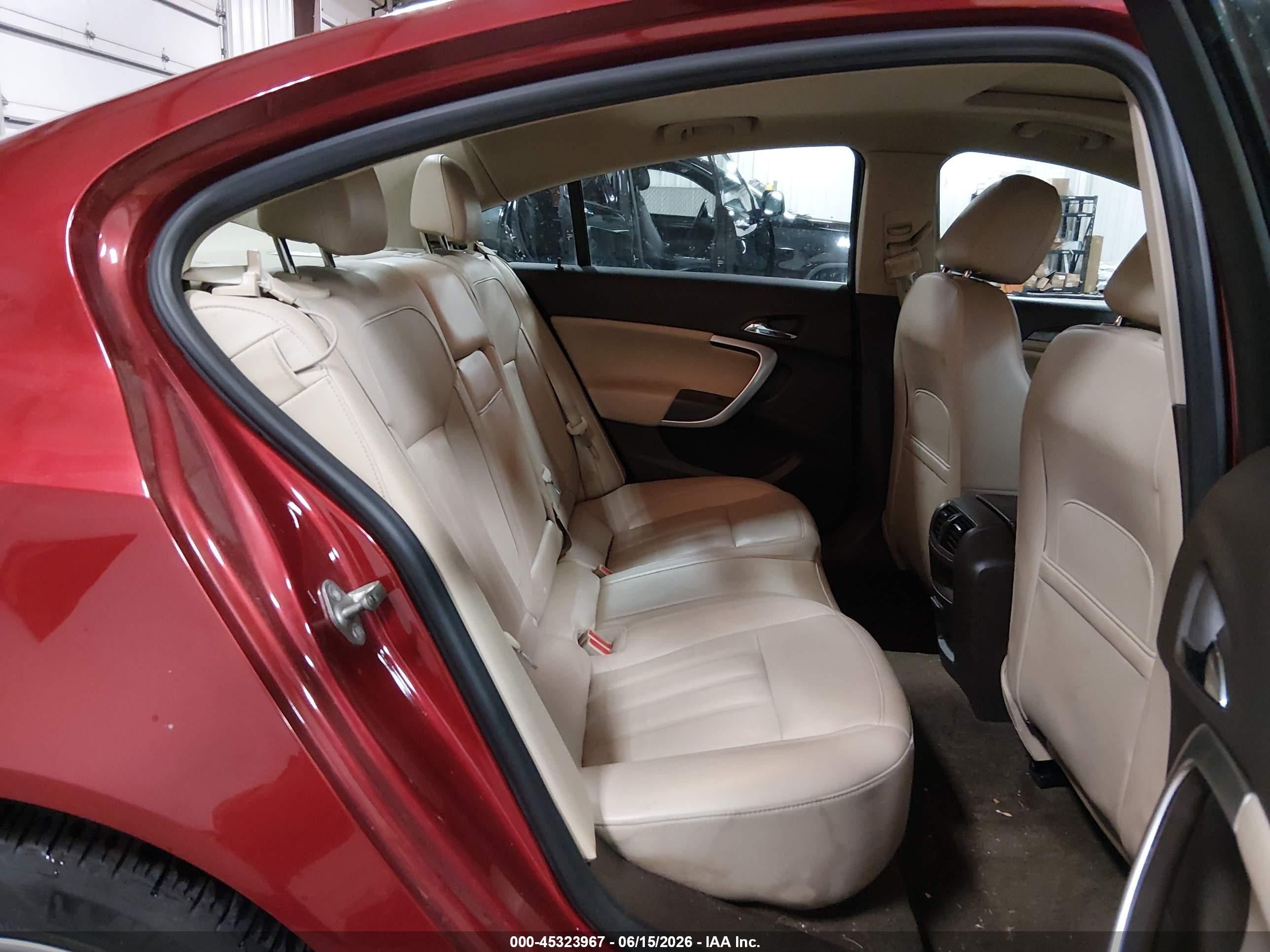2012 Buick Regal Turbo - Premium 1 Red vin: 2G4GS5EV2C9213662