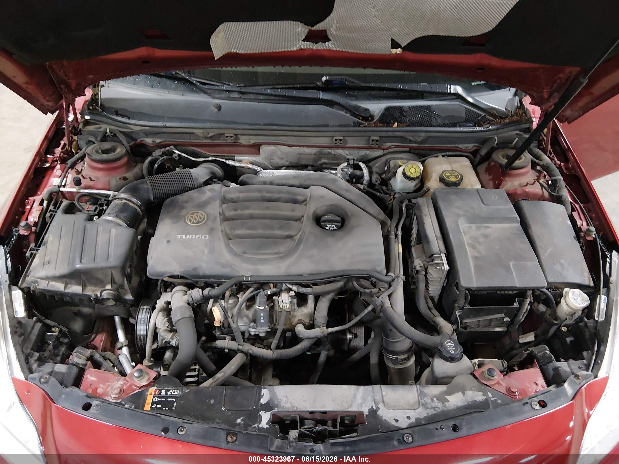 2012 Buick Regal Turbo - Premium 1 Red vin: 2G4GS5EV2C9213662