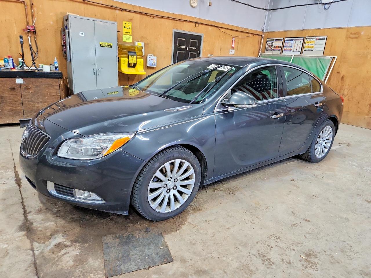 2013 Buick Regal Premium Угольный vin: 2G4GS5EV2D9126104
