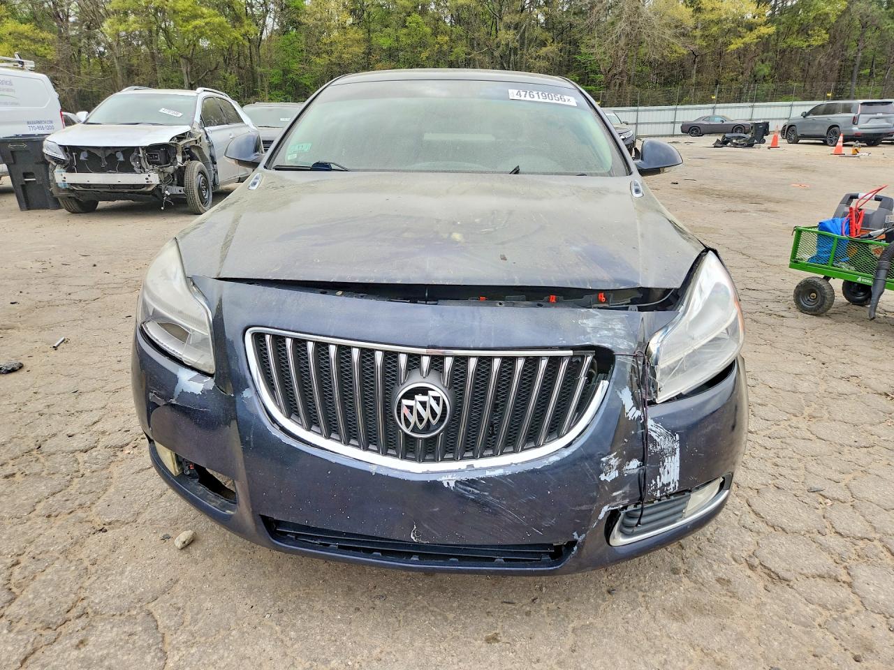 2013 Buick Regal Premium Blue vin: 2G4GS5EV2D9153979