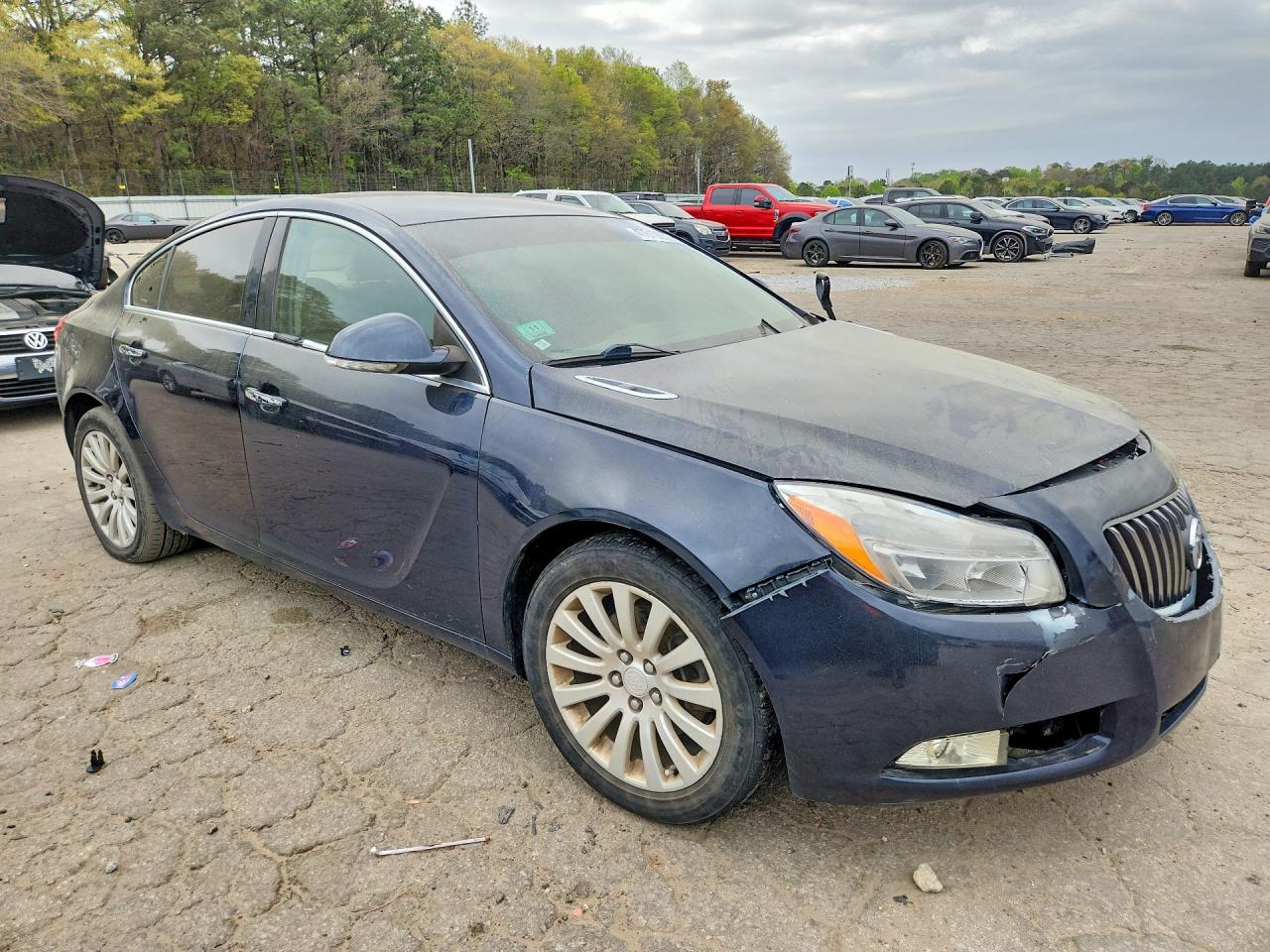 2013 Buick Regal Premium Blue vin: 2G4GS5EV2D9153979