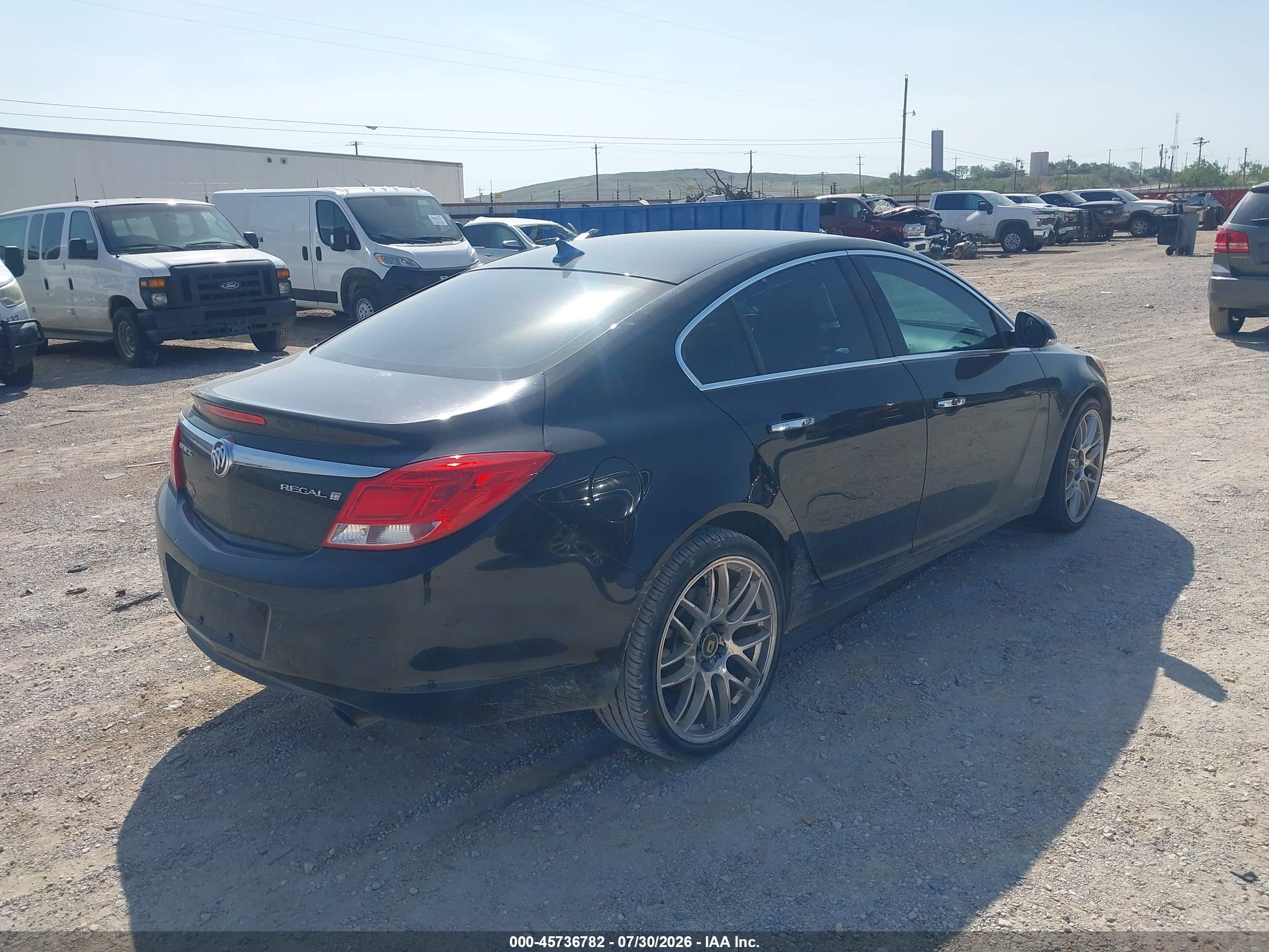 2013 Buick Regal Turbo - Premium 1 Черный vin: 2G4GS5EV2D9191552