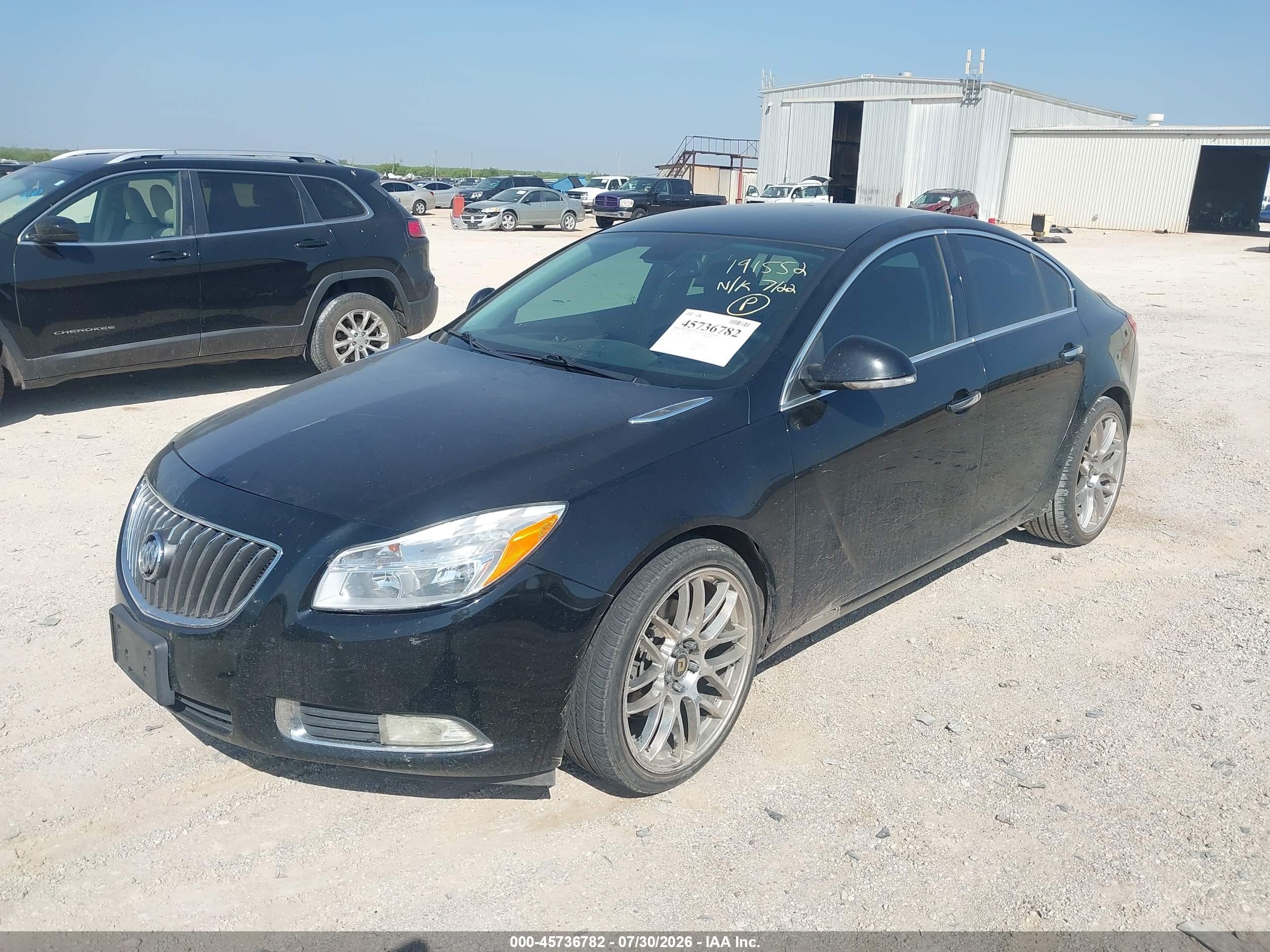 2013 Buick Regal Turbo - Premium 1 Черный vin: 2G4GS5EV2D9191552