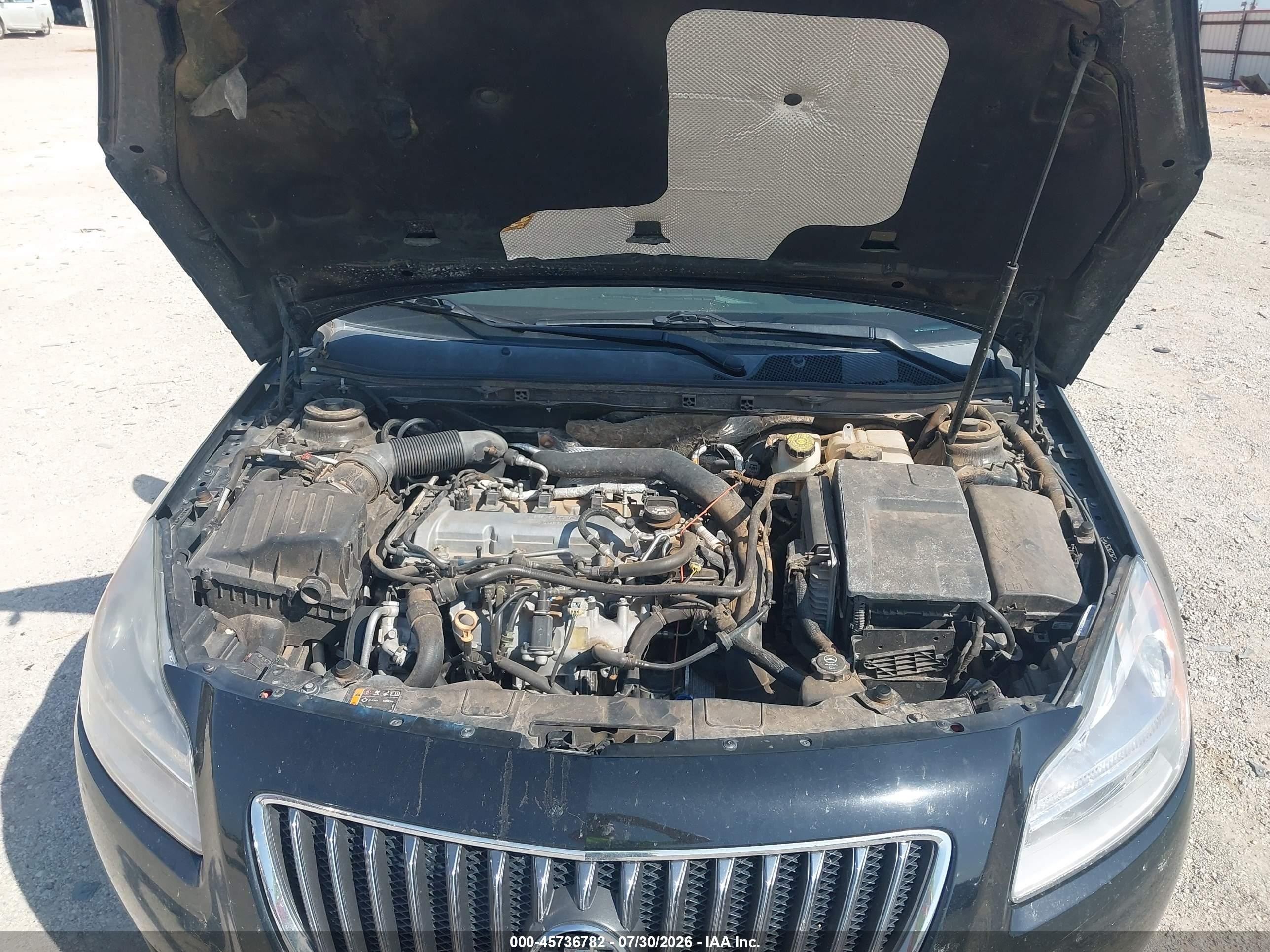 2013 Buick Regal Turbo - Premium 1 Черный vin: 2G4GS5EV2D9191552