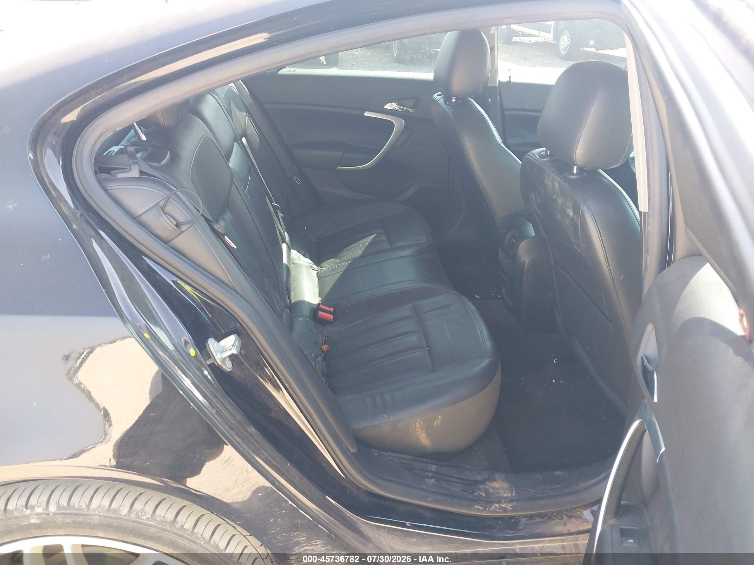 2013 Buick Regal Turbo - Premium 1 Черный vin: 2G4GS5EV2D9191552