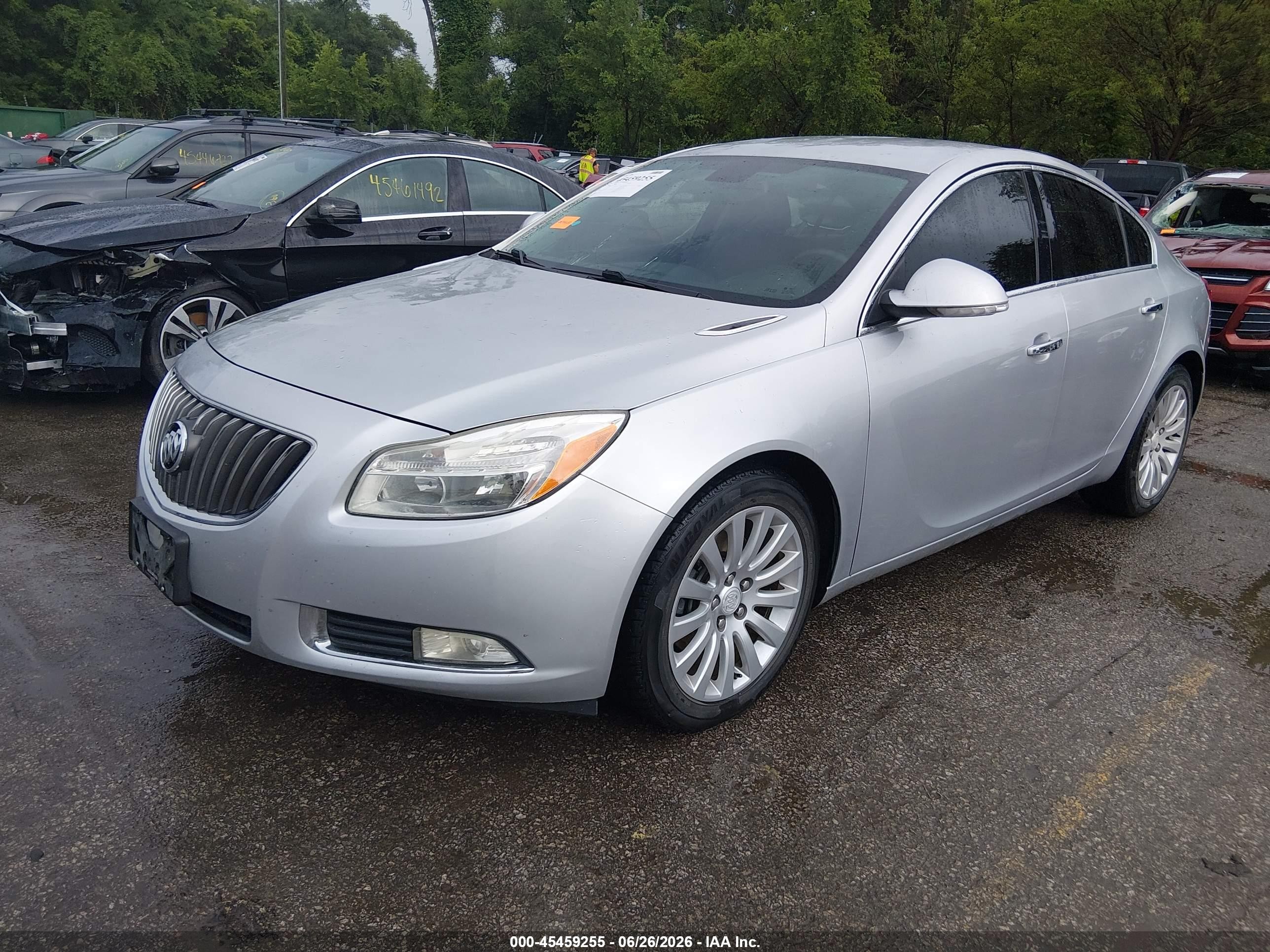 2012 Buick Regal Turbo - Premium 1 Silver vin: 2G4GS5EV4C9172354