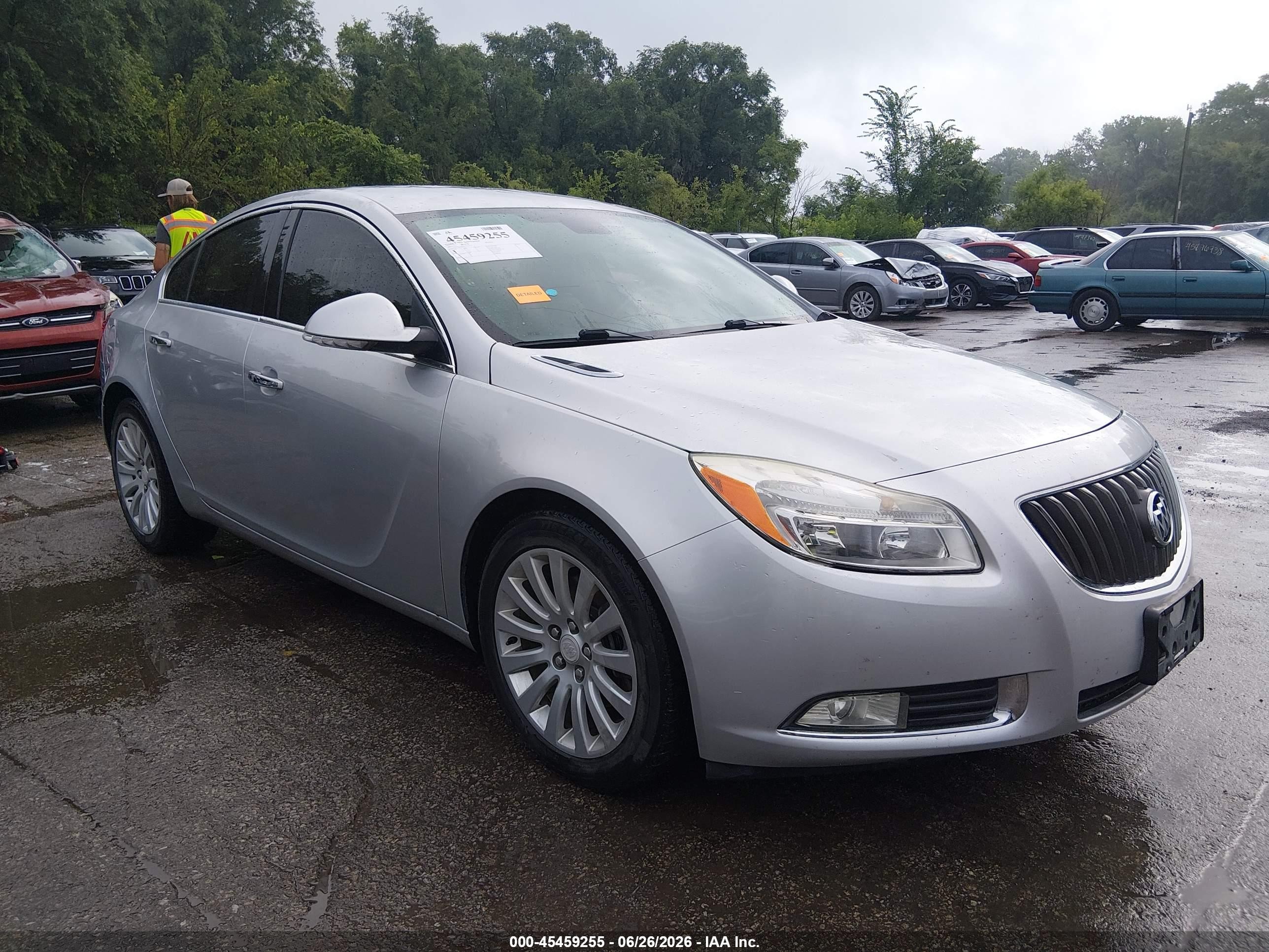 2012 Buick Regal Turbo - Premium 1 Silver vin: 2G4GS5EV4C9172354