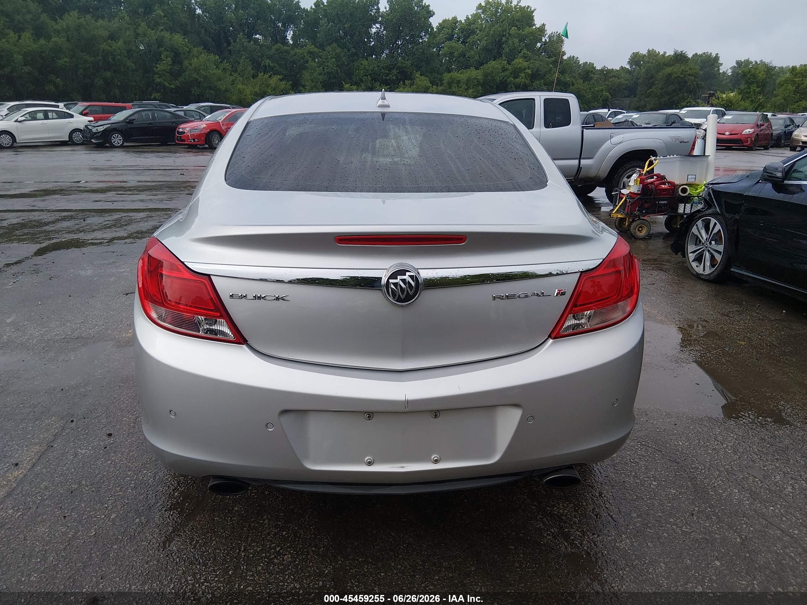 2012 Buick Regal Turbo - Premium 1 Silver vin: 2G4GS5EV4C9172354