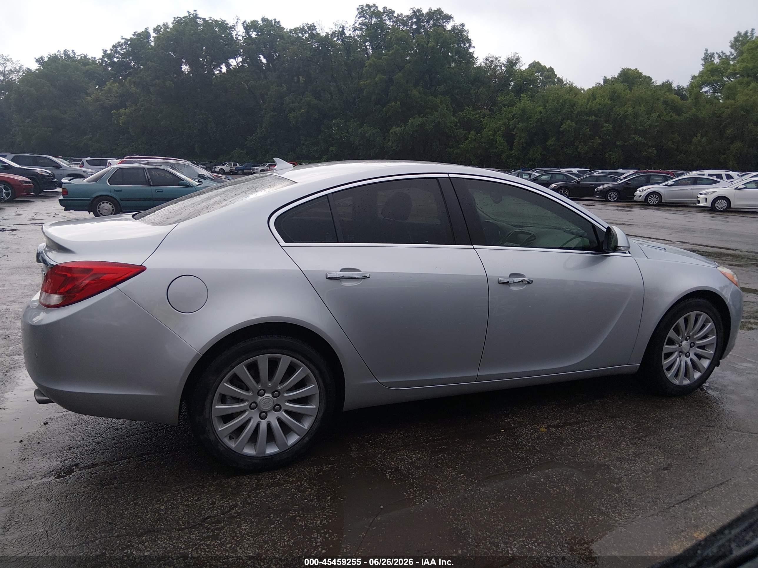 2012 Buick Regal Turbo - Premium 1 Silver vin: 2G4GS5EV4C9172354