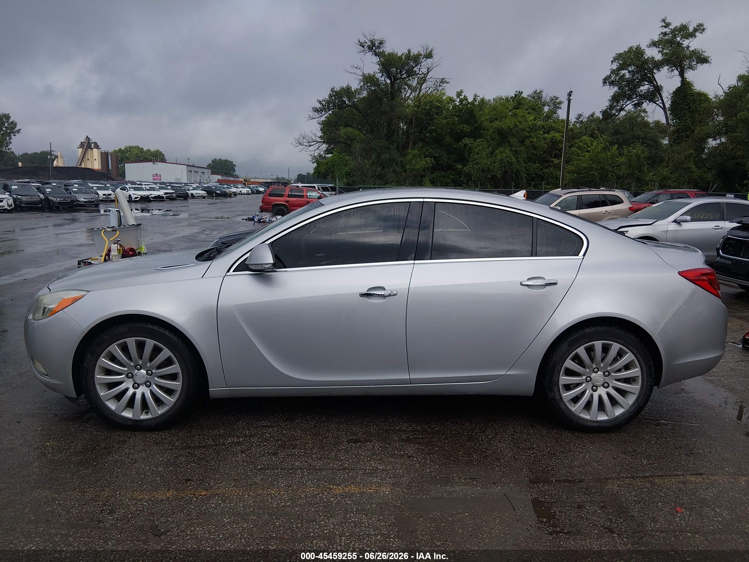 2012 Buick Regal Turbo - Premium 1 Silver vin: 2G4GS5EV4C9172354