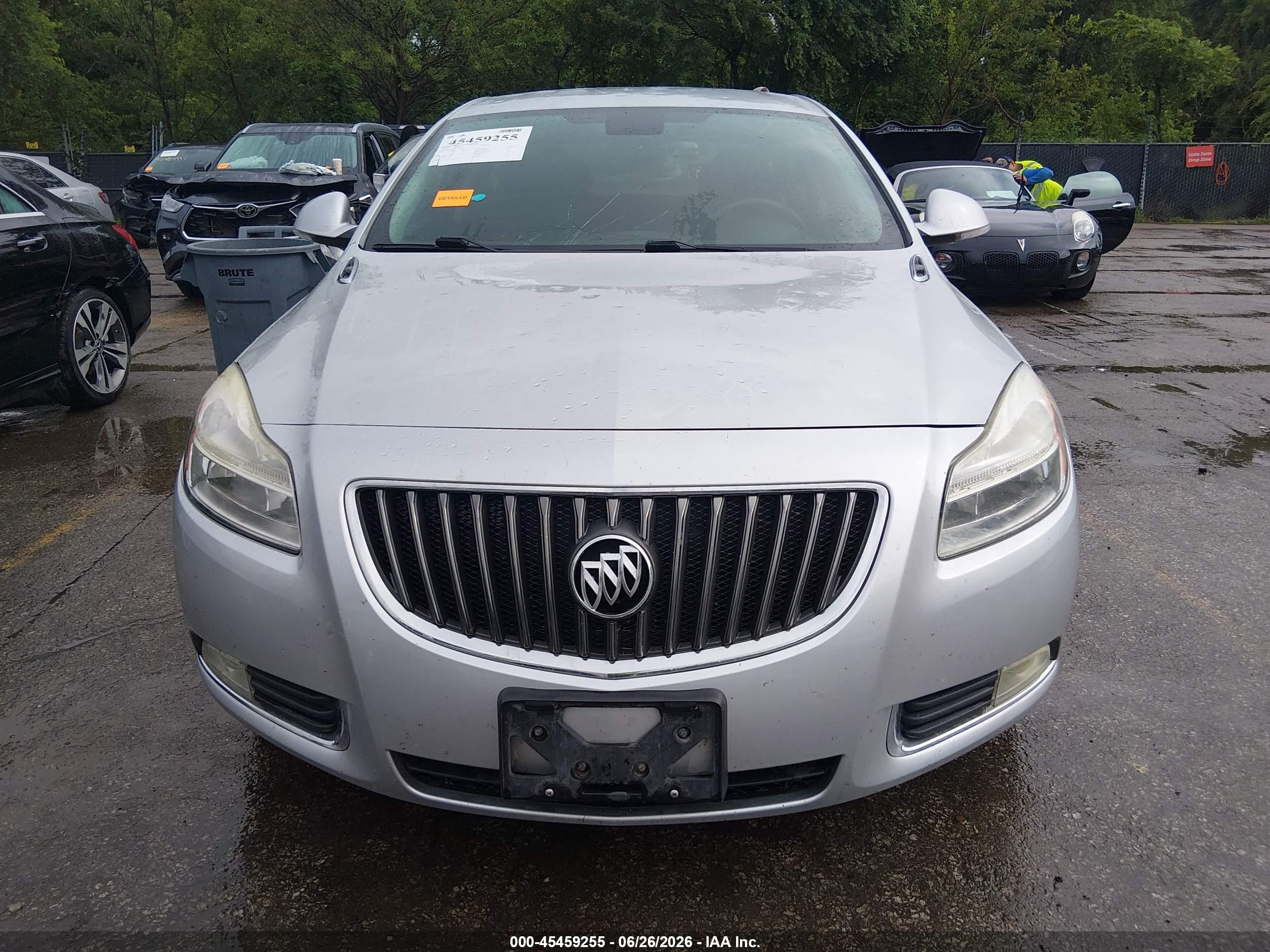 2012 Buick Regal Turbo - Premium 1 Silver vin: 2G4GS5EV4C9172354