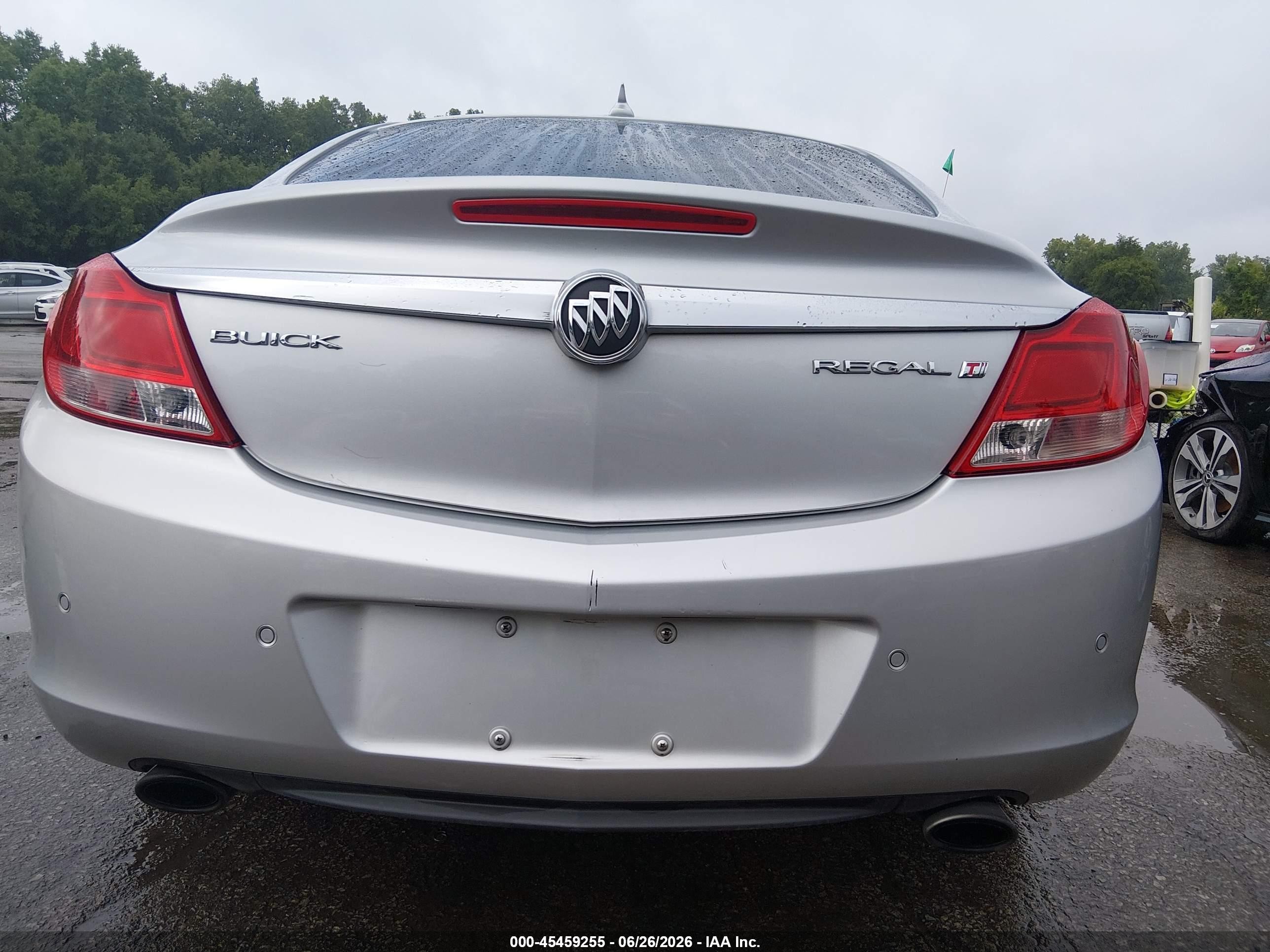 2012 Buick Regal Turbo - Premium 1 Silver vin: 2G4GS5EV4C9172354